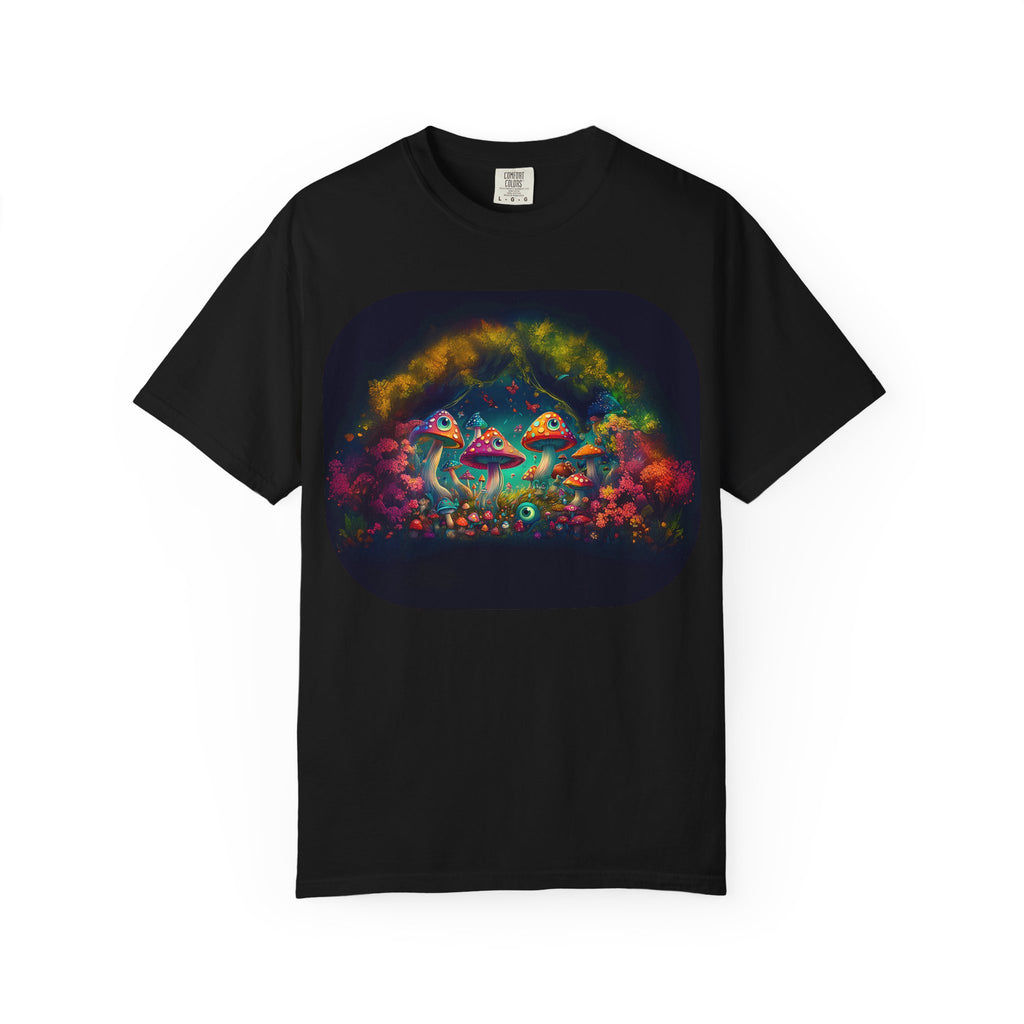 Psychedelic Mushroom Grove T-Shirt