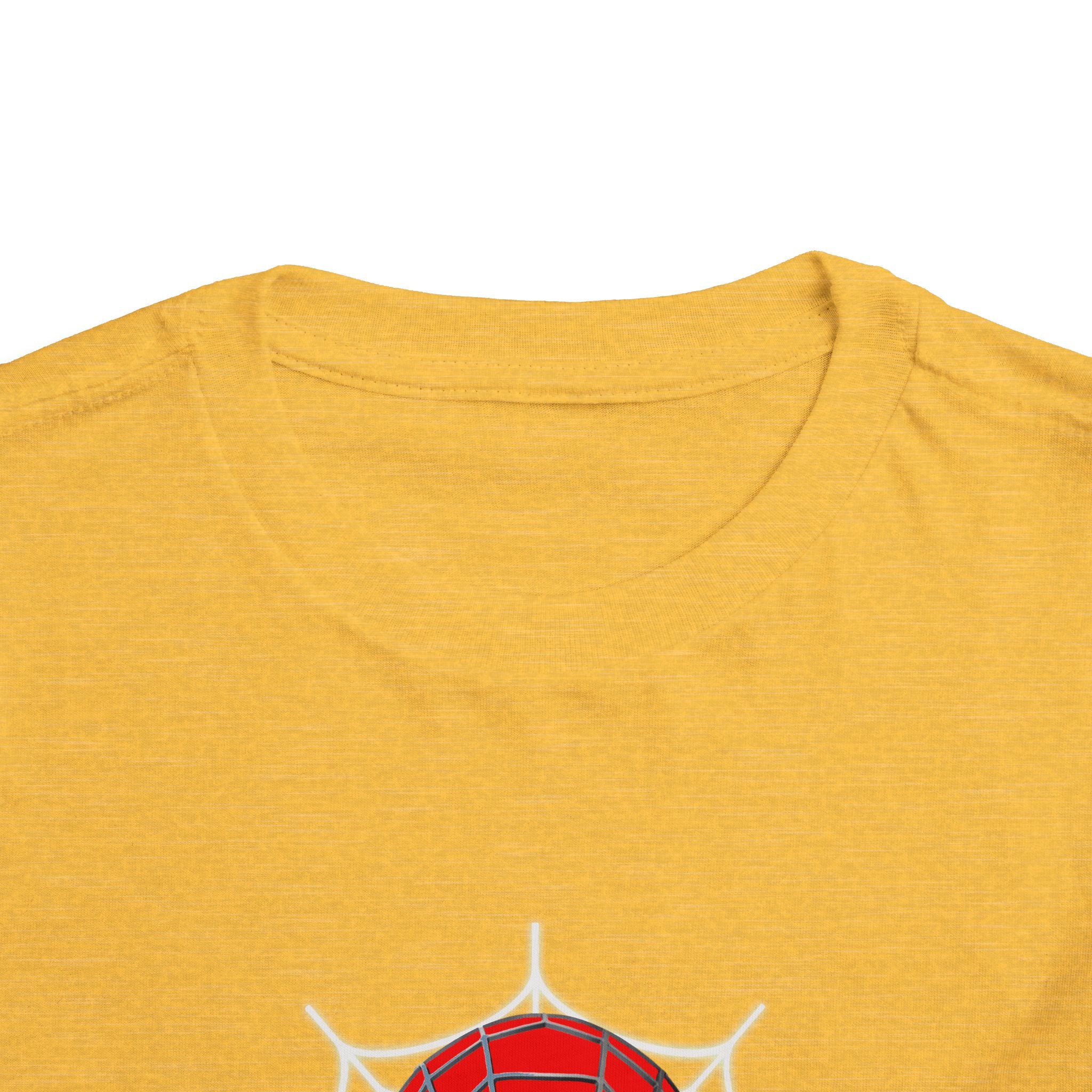 Spider Mask Toddler Tee — Cute Web Hero Graphic Shirt