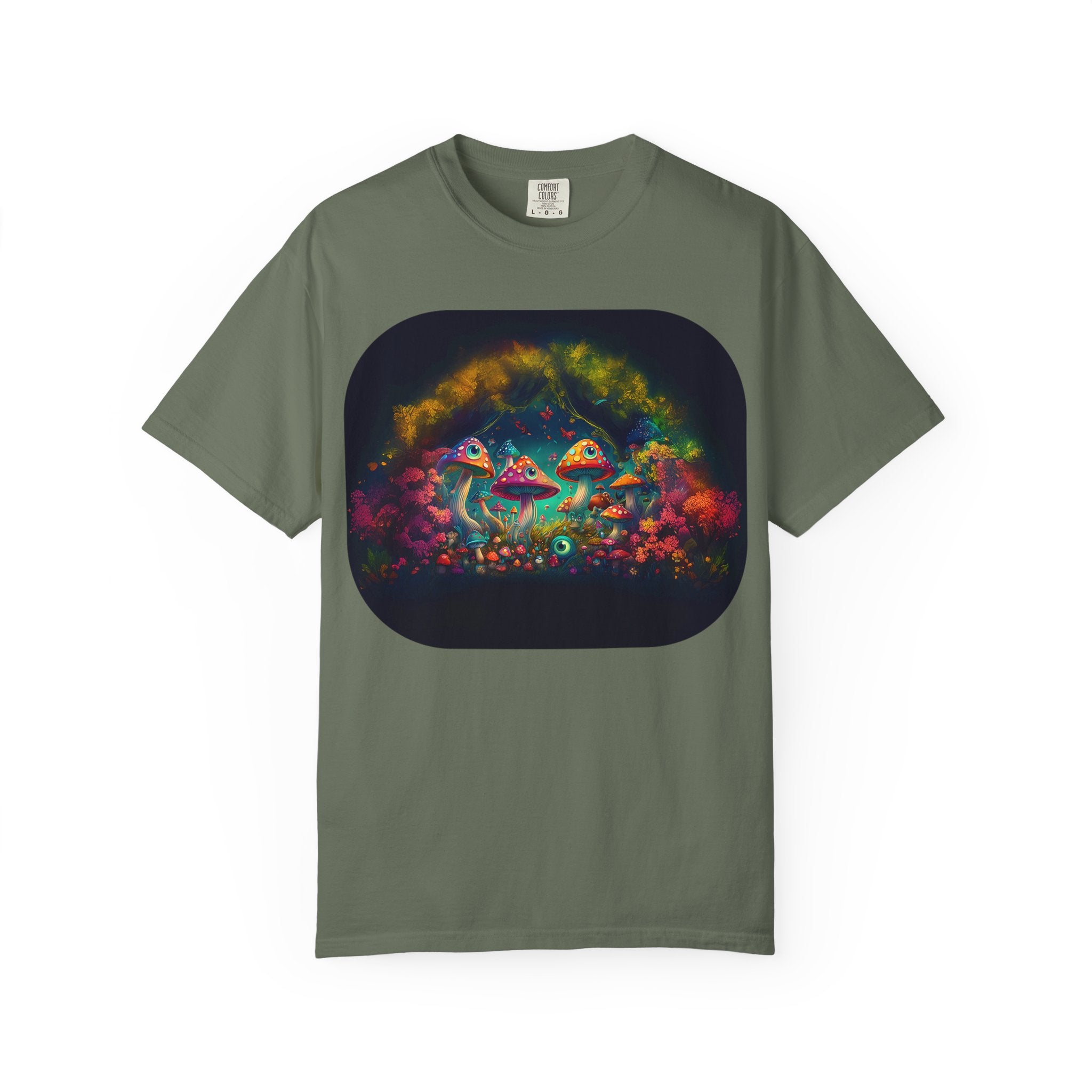 Psychedelic Mushroom Grove T-Shirt