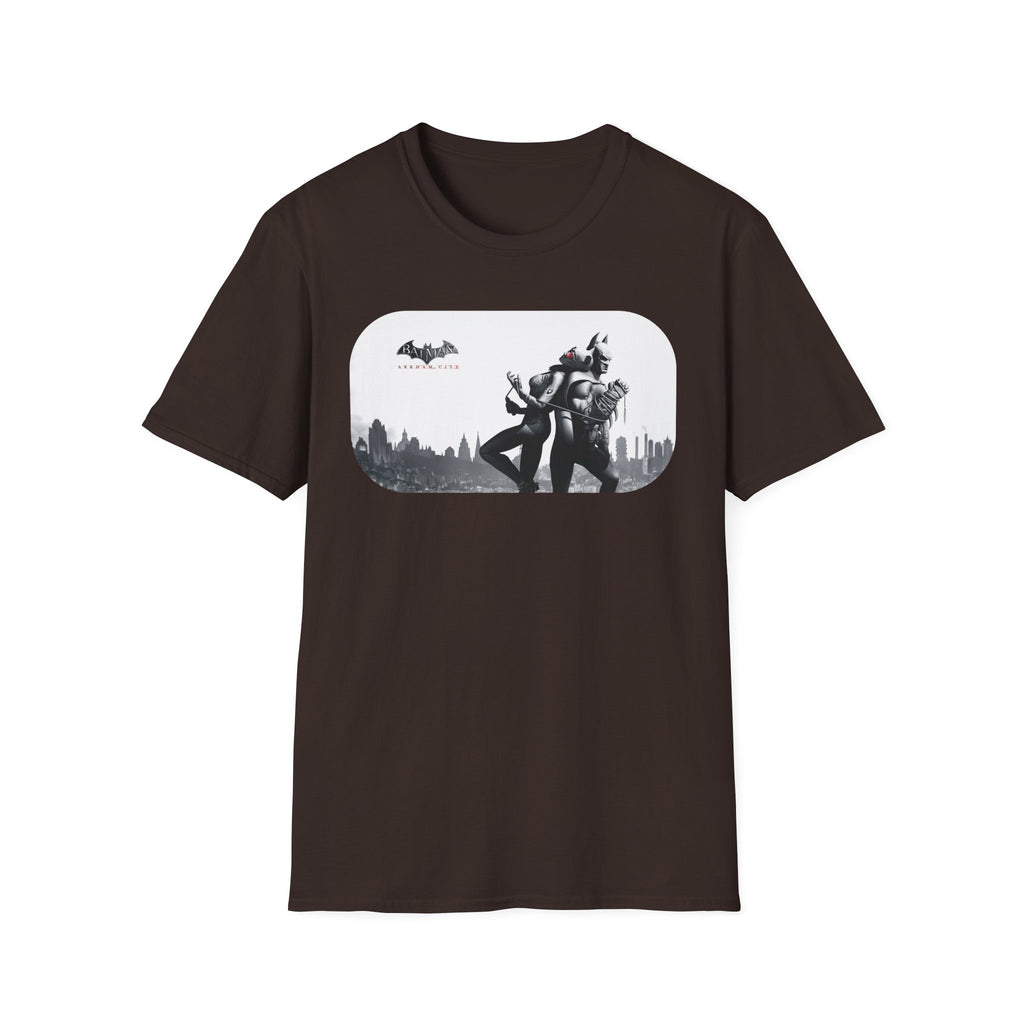 Batman & Joker Silhouette T-Shirt — Dark City Comic Graphic Tee