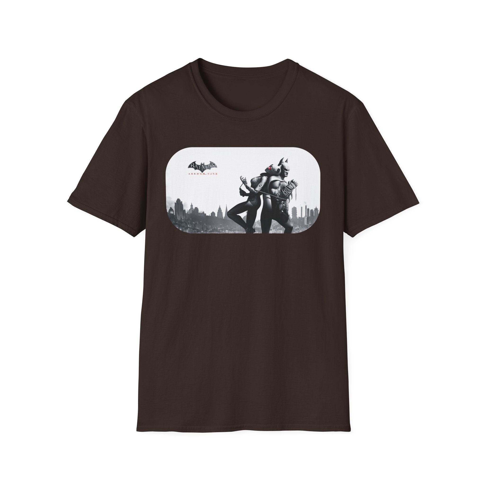 Batman & Joker Silhouette T-Shirt — Dark City Comic Graphic Tee