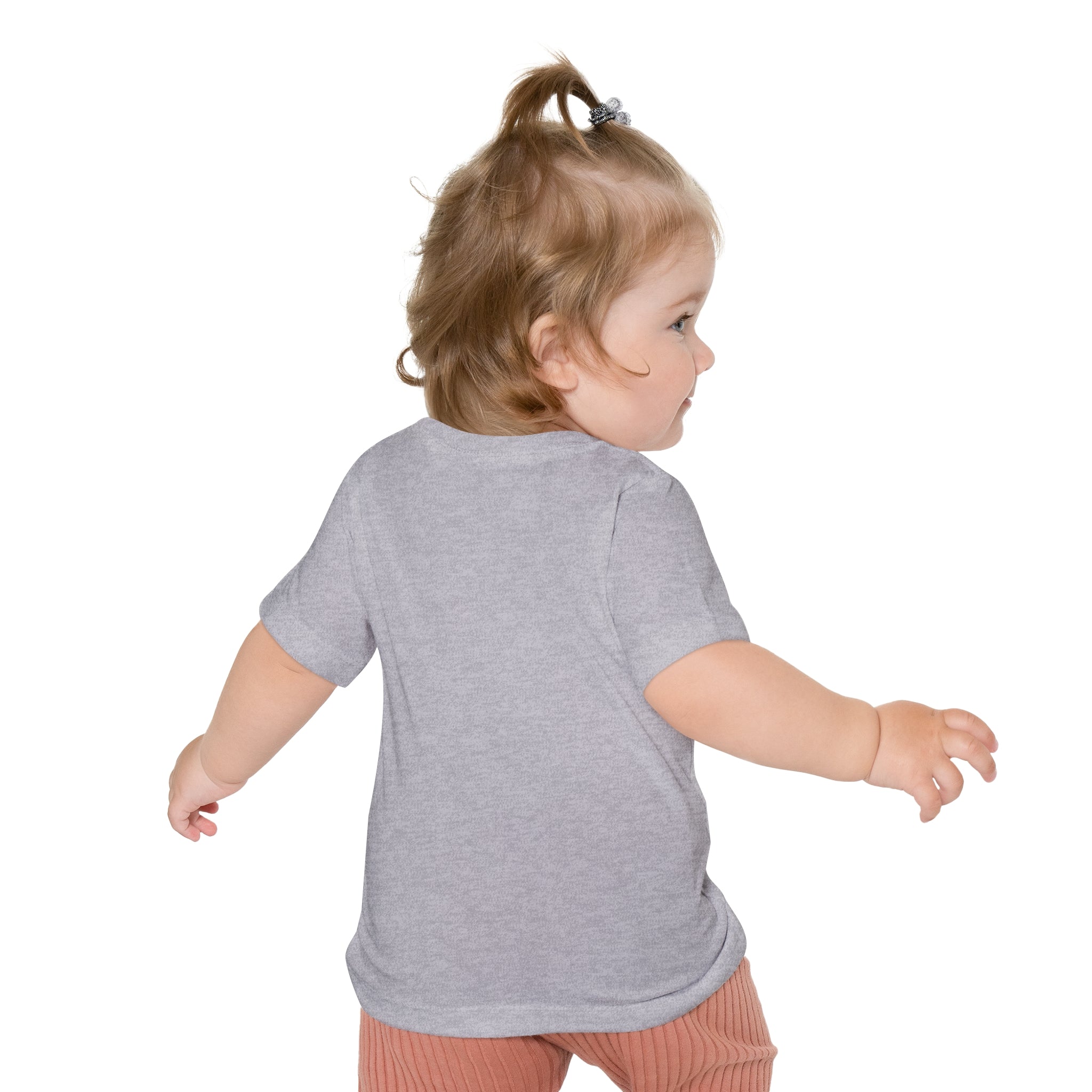 Baby T-Shirt — Forest Cub Illustration Cute Snow Leopard Print
