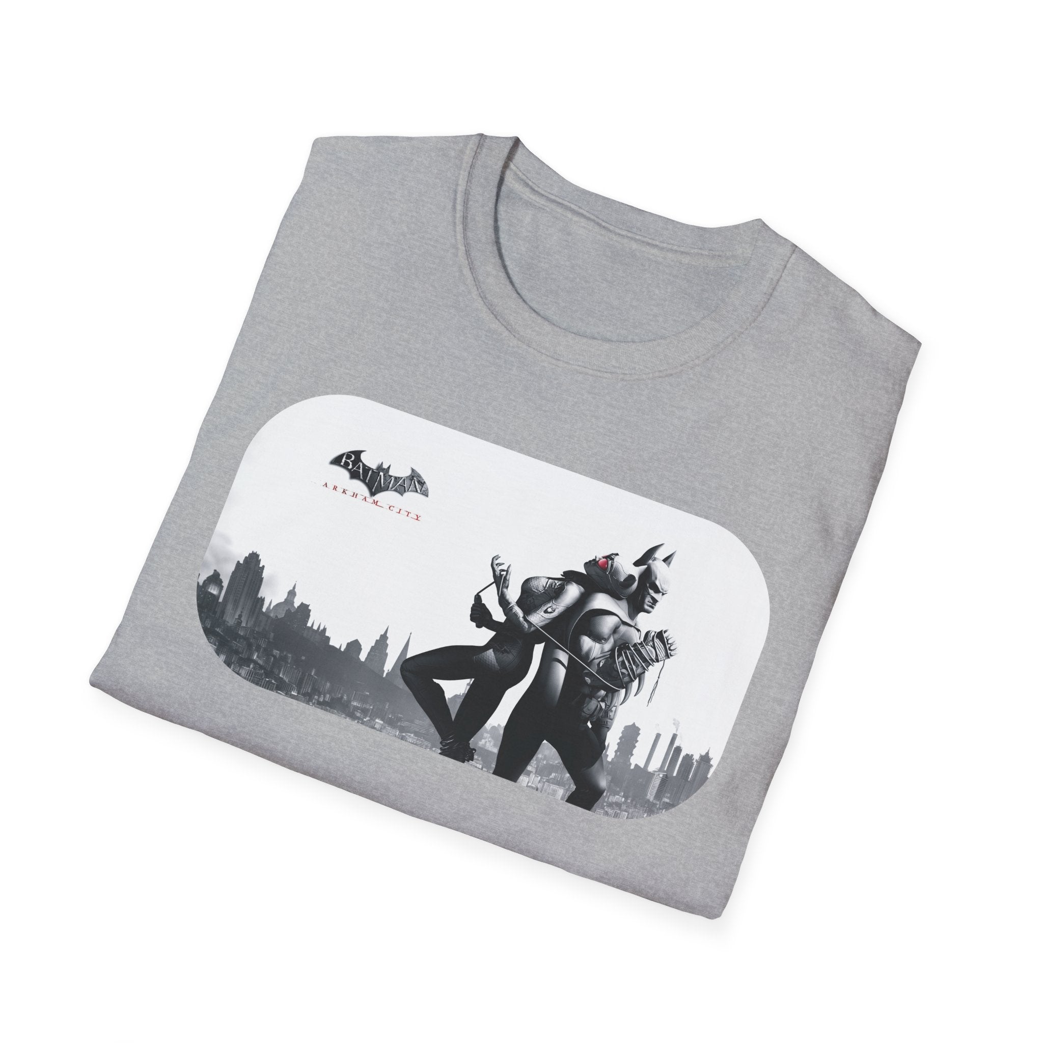 Batman & Joker Silhouette T-Shirt — Dark City Comic Graphic Tee