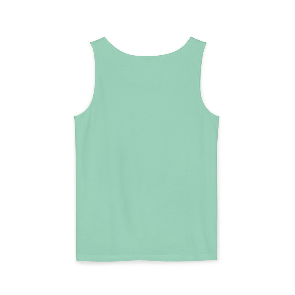 Colorful Geometric Lion Tank Top — Vibrant Pride & Zodiac Leo Graphic Tank