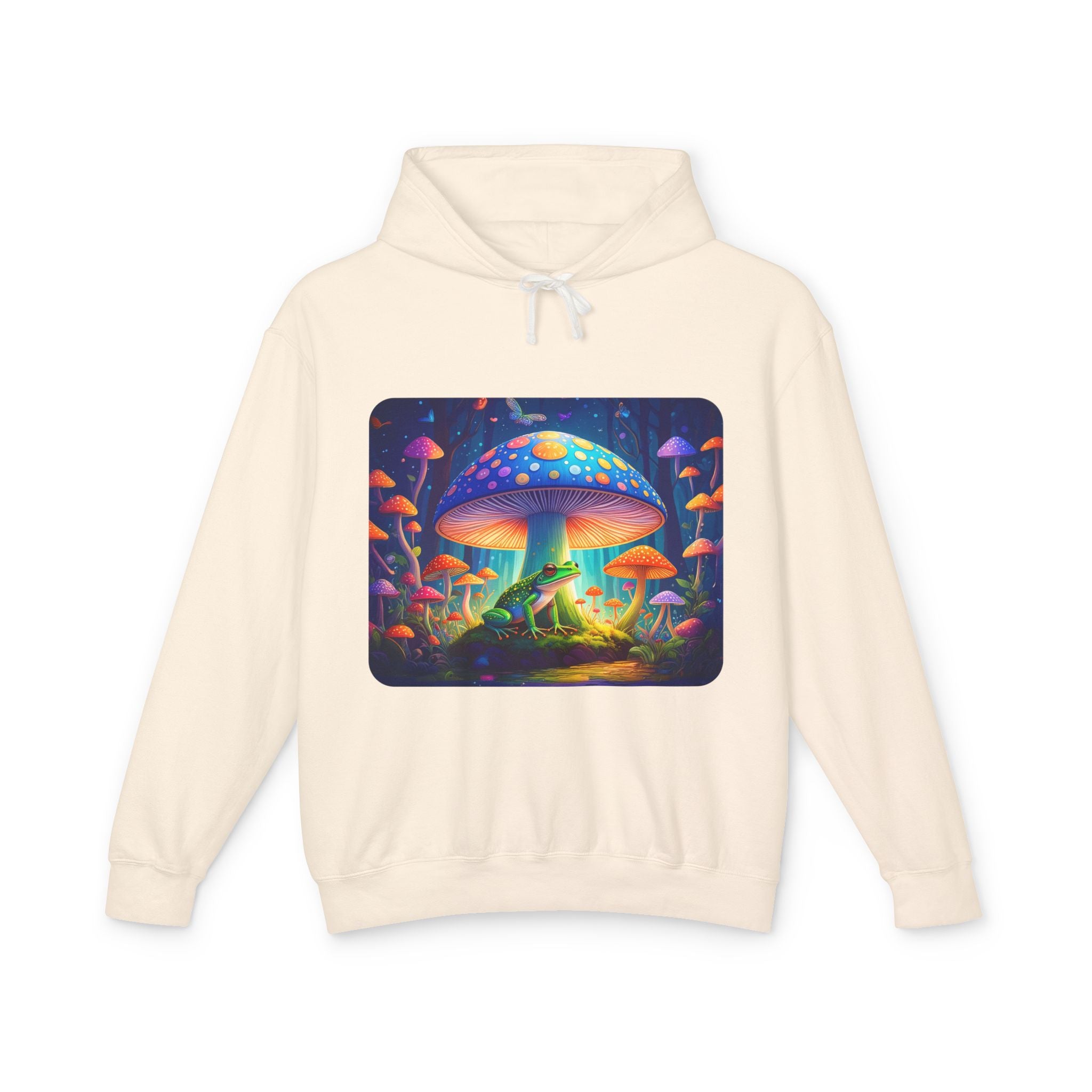 Quiet Frog & Mushroom Spectrum Hooded Sweatshirt
