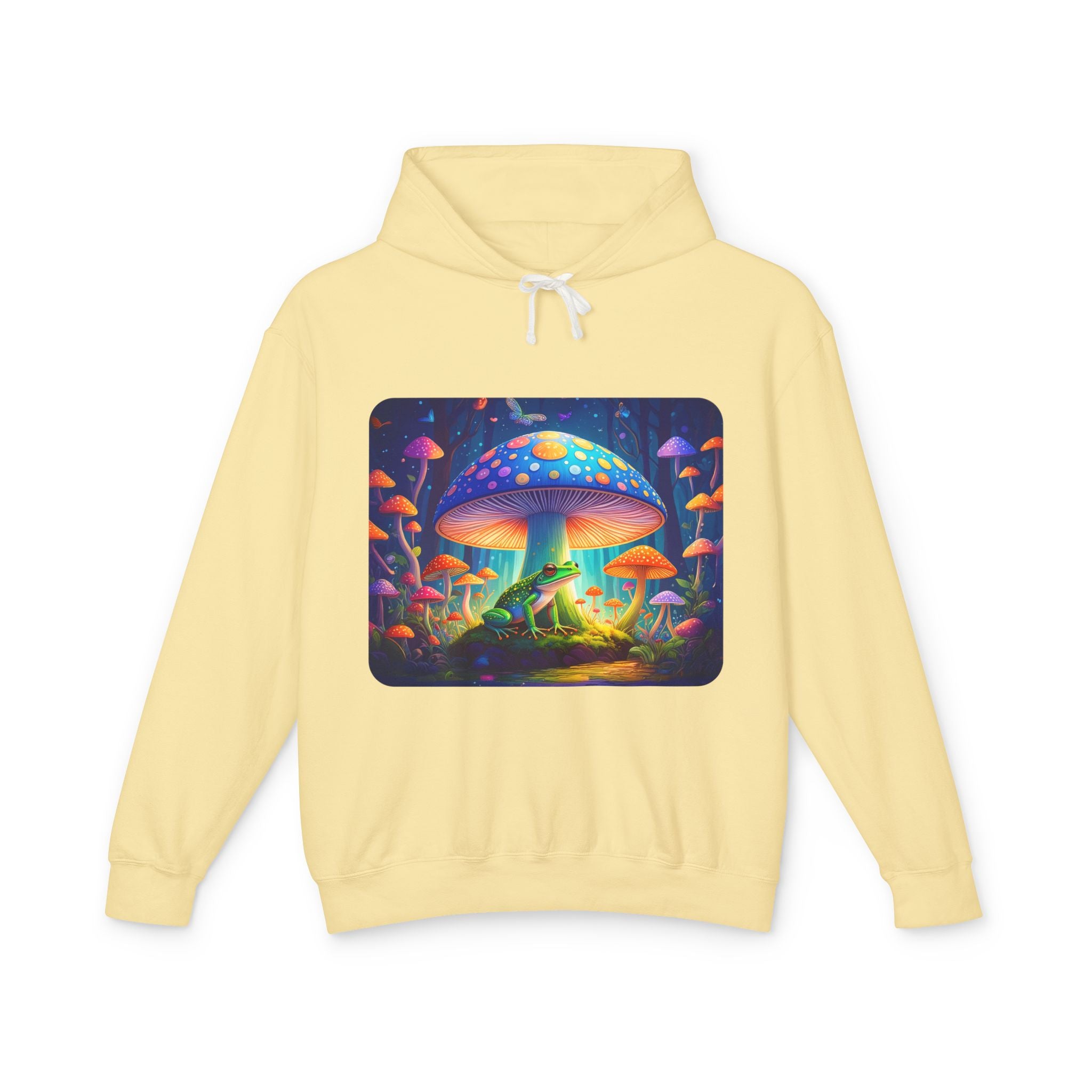 Quiet Frog & Mushroom Spectrum Hooded Sweatshirt