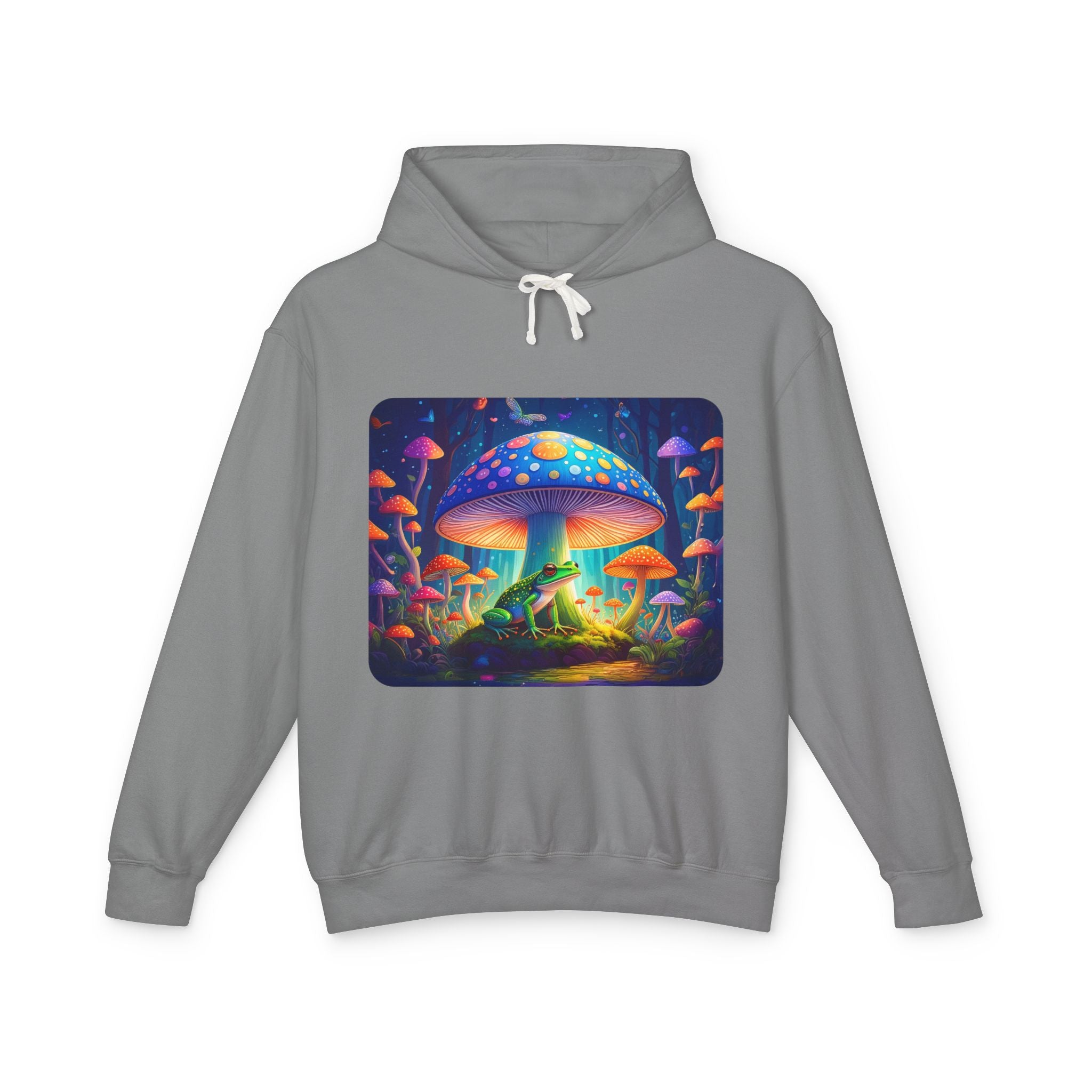 Quiet Frog & Mushroom Spectrum Hooded Sweatshirt