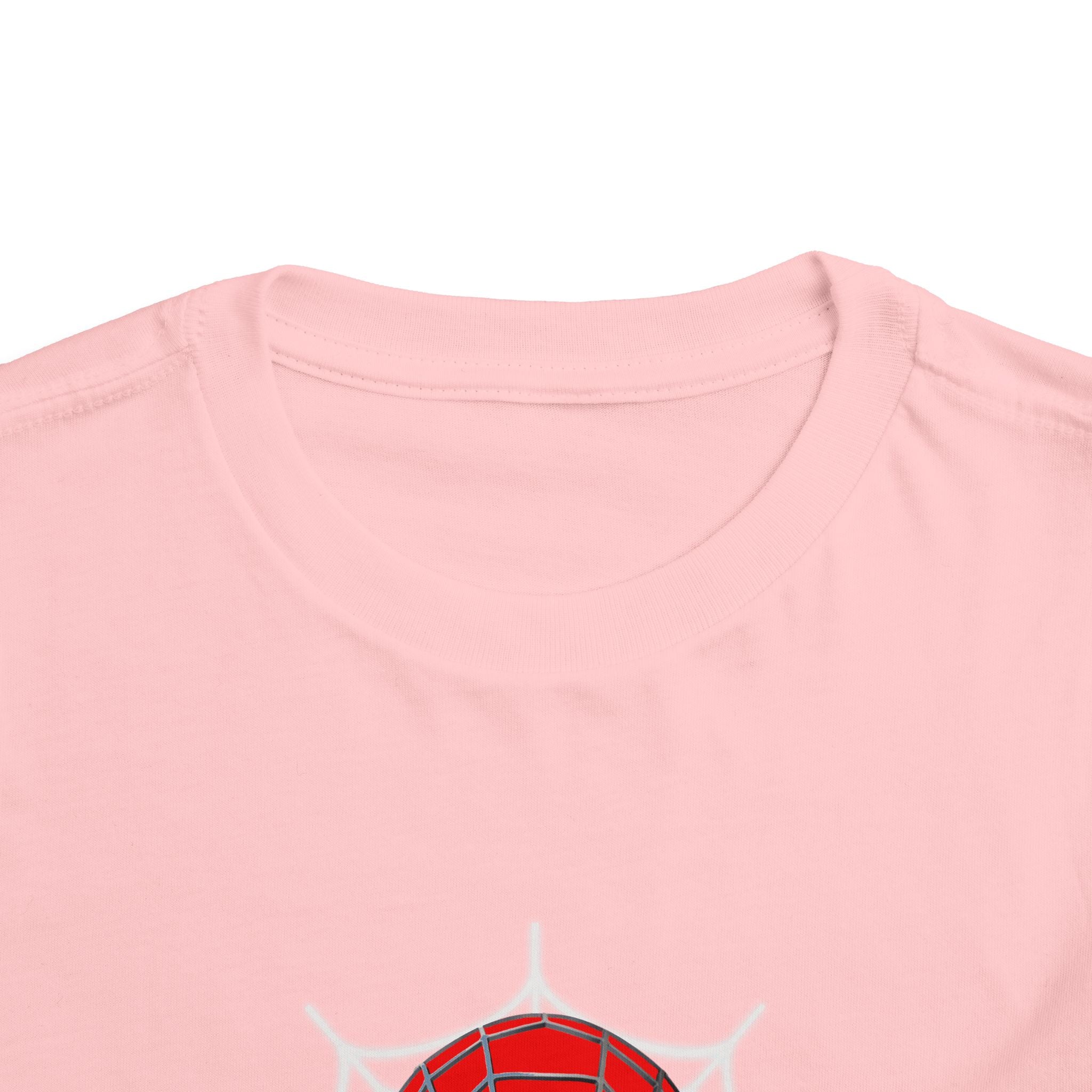 Spider Mask Toddler Tee — Cute Web Hero Graphic Shirt