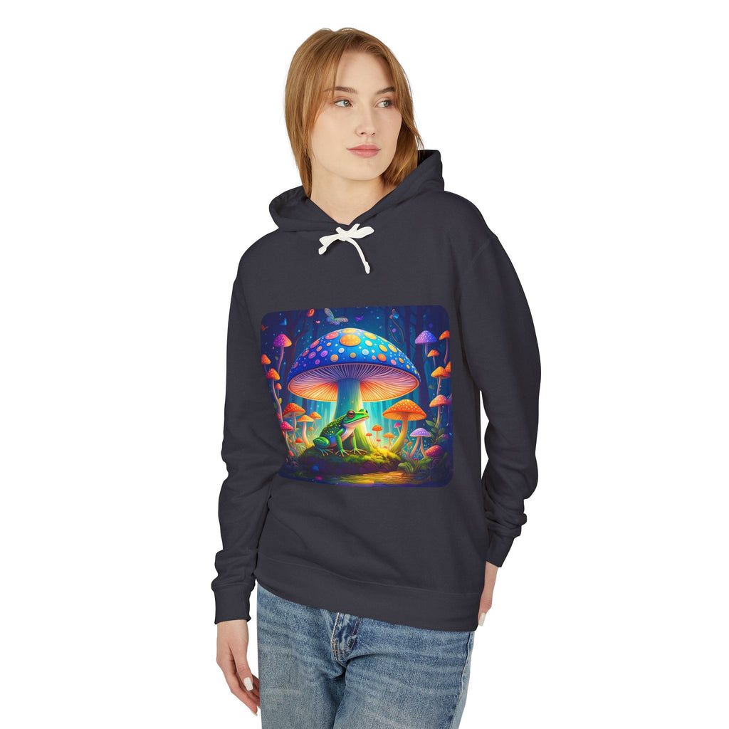 Quiet Frog & Mushroom Spectrum Hooded Sweatshirt