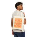 Canvas Tote Bag — "Be Kind" Inspirational Reusable Shopper