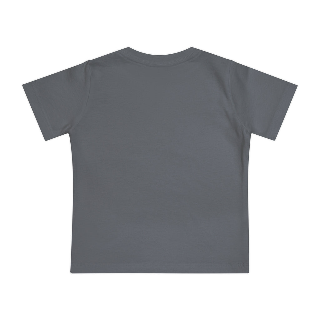 Baby T-Shirt — Forest Cub Illustration Cute Snow Leopard Print