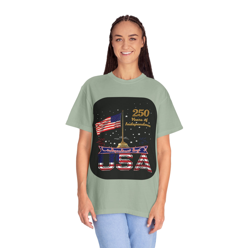 Independence 250 USA T-Shirt — 250 Years of Independence Patriotic Tee