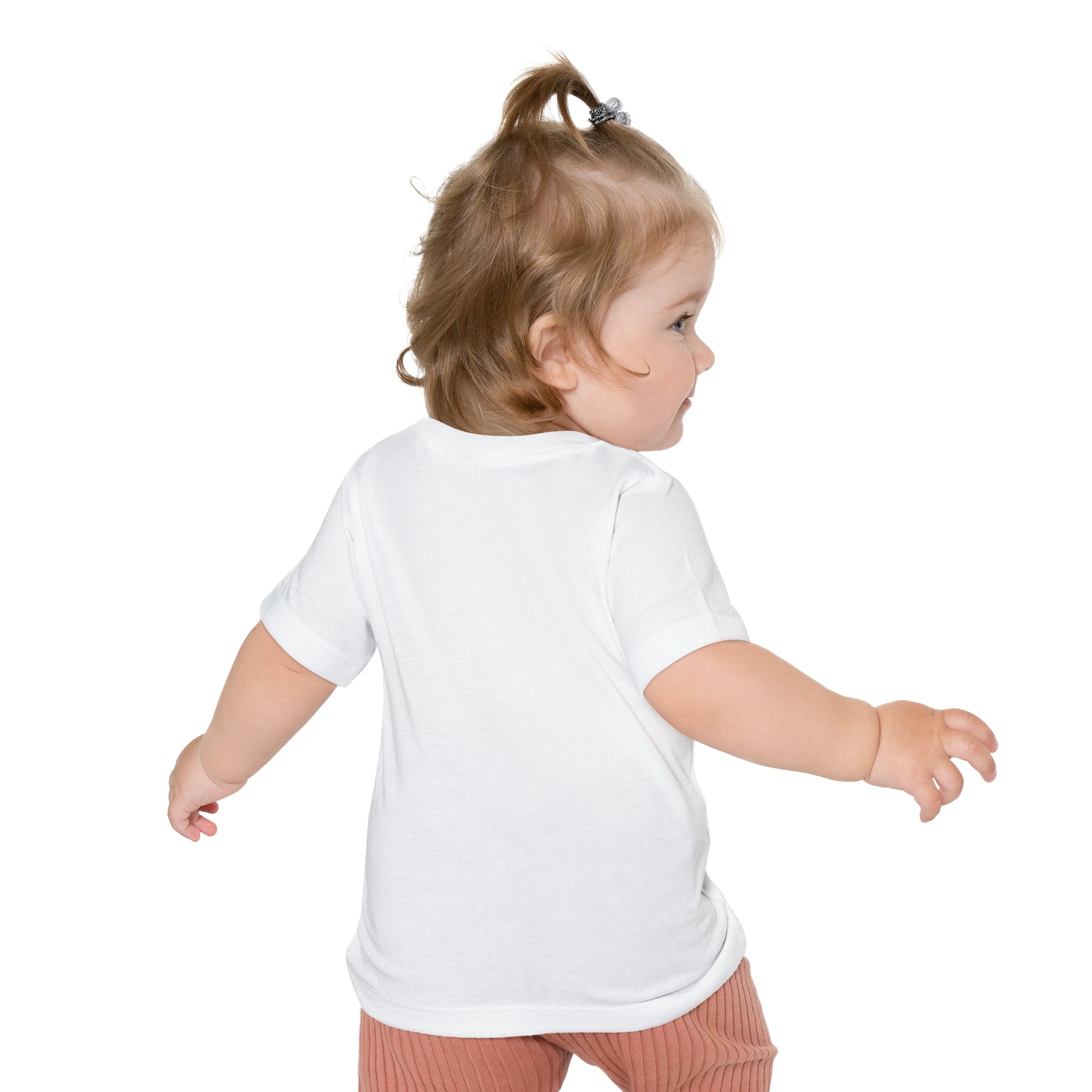 Baby T-Shirt — Forest Cub Illustration Cute Snow Leopard Print