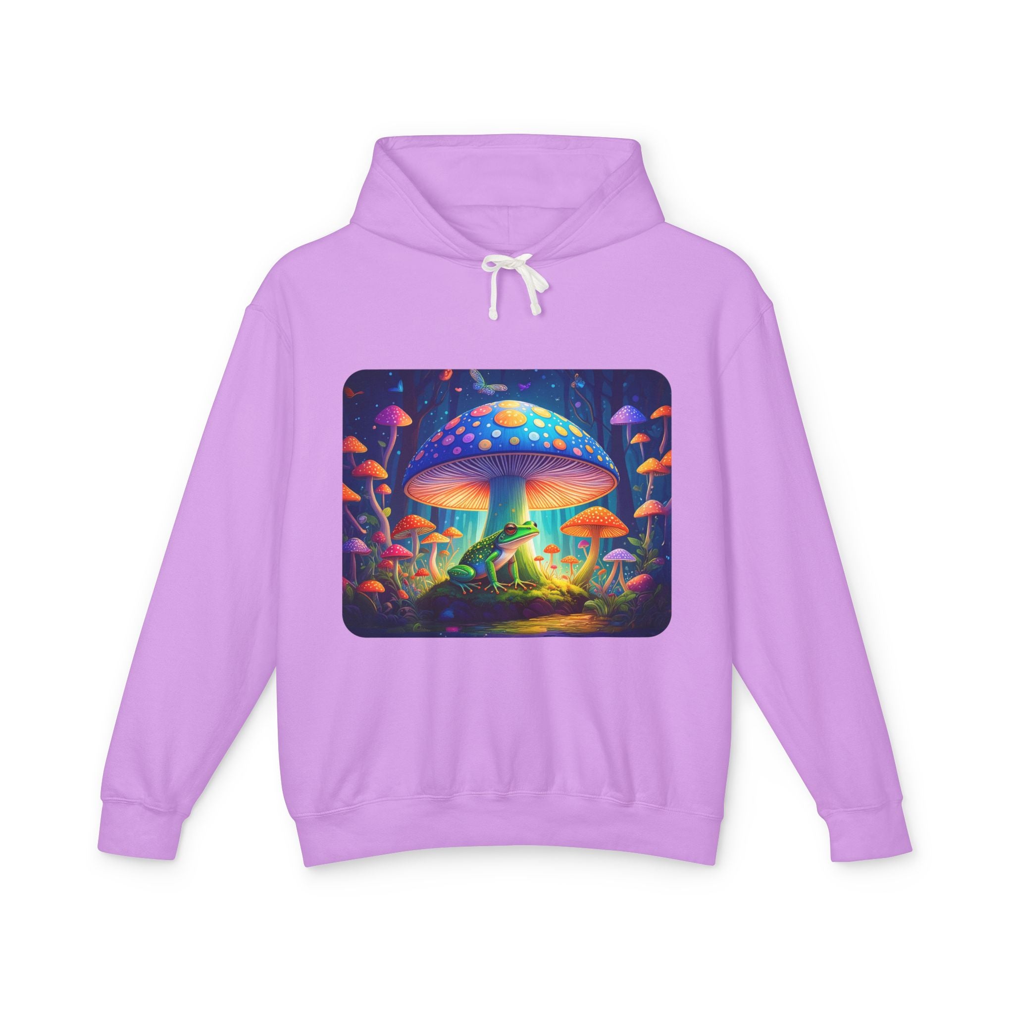 Quiet Frog & Mushroom Spectrum Hooded Sweatshirt