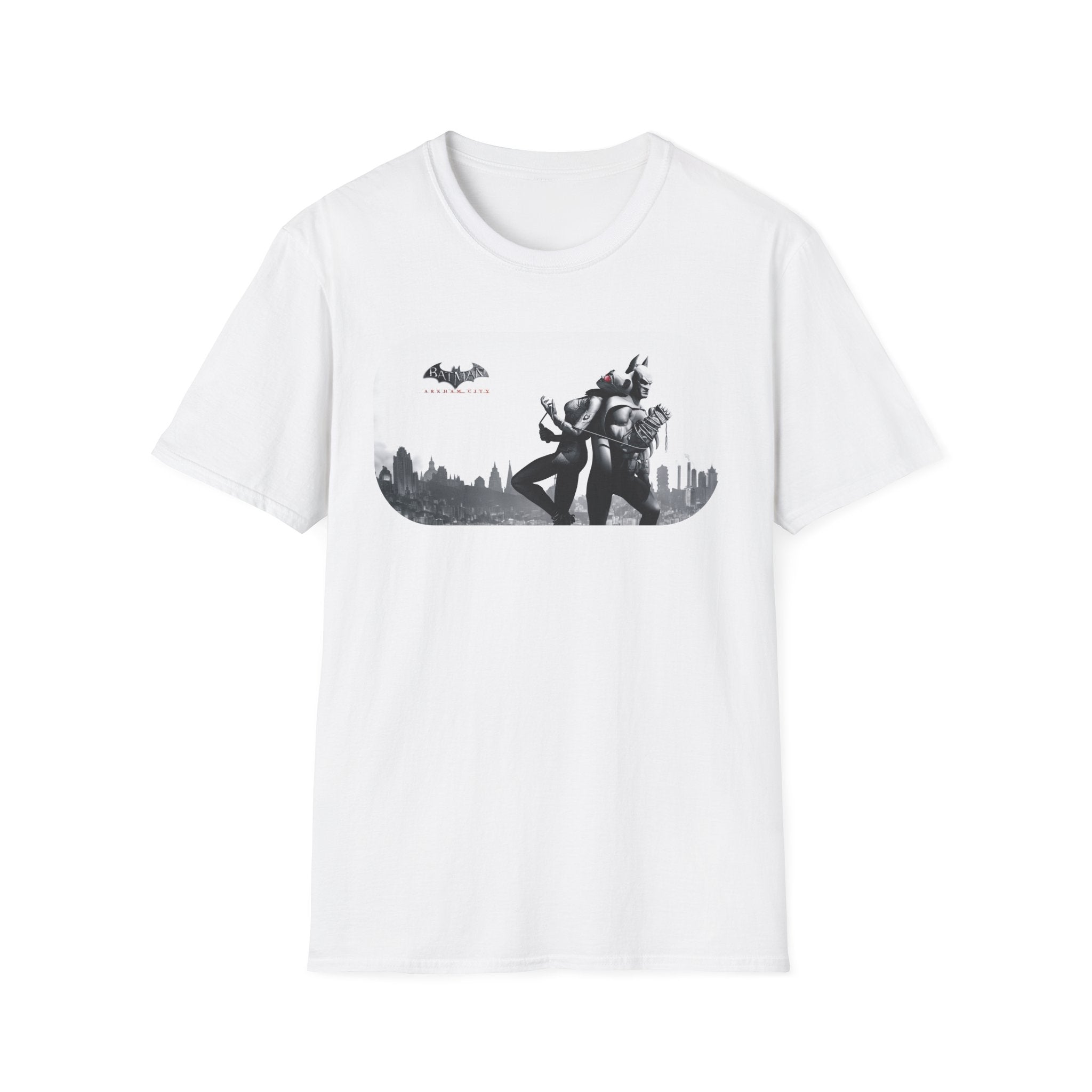 Batman & Joker Silhouette T-Shirt — Dark City Comic Graphic Tee