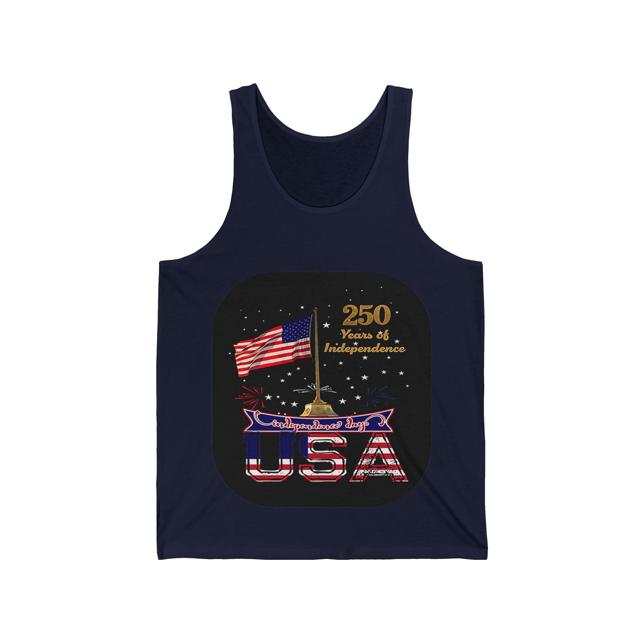 USA 250th Independence Tank Top — American Flag Celebration Tank