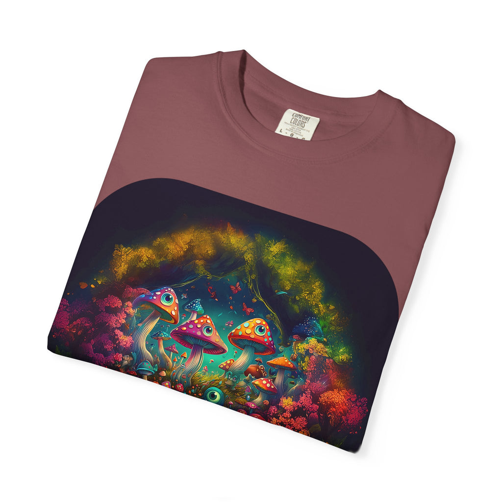 Psychedelic Mushroom Grove T-Shirt