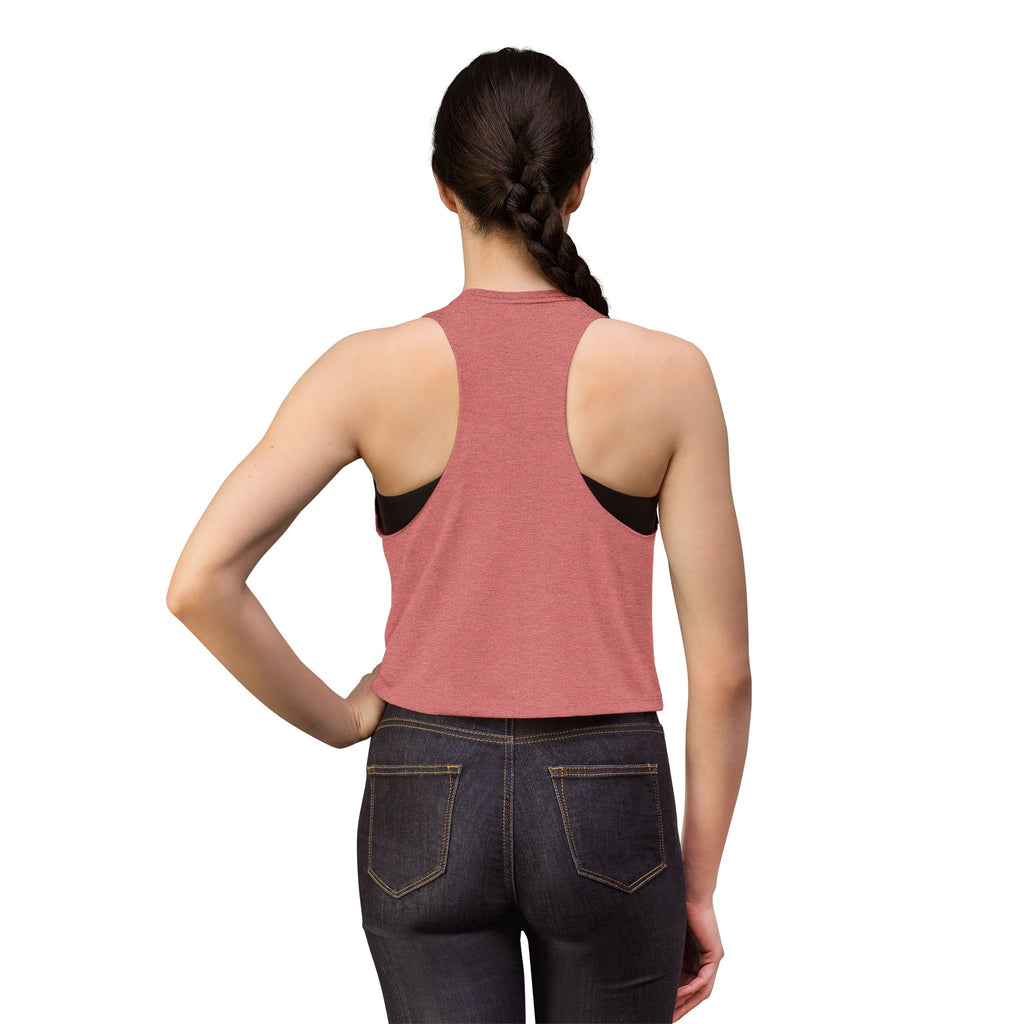 Sunset Seagull Crop Top – Beach Vibes Women's Tank