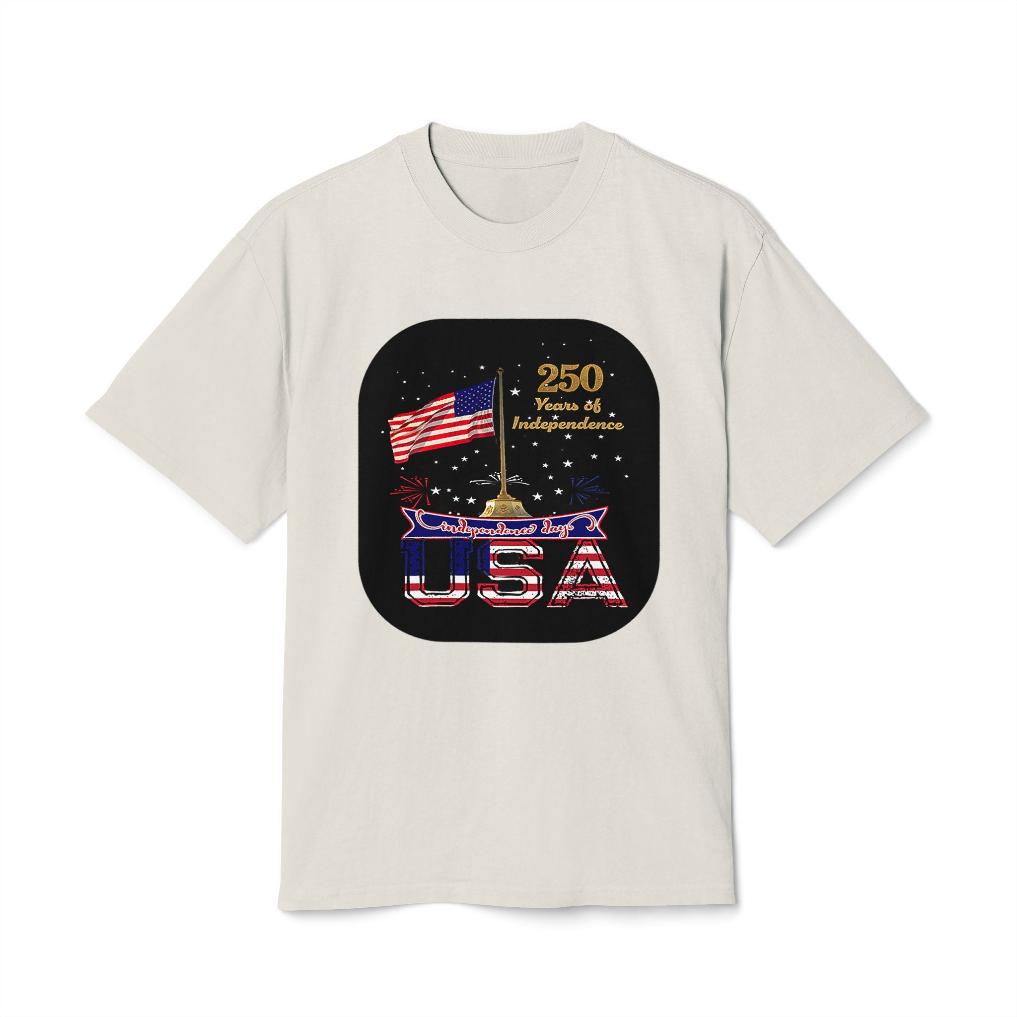 Patriotic Independence Tee — "250 Years of Independence"