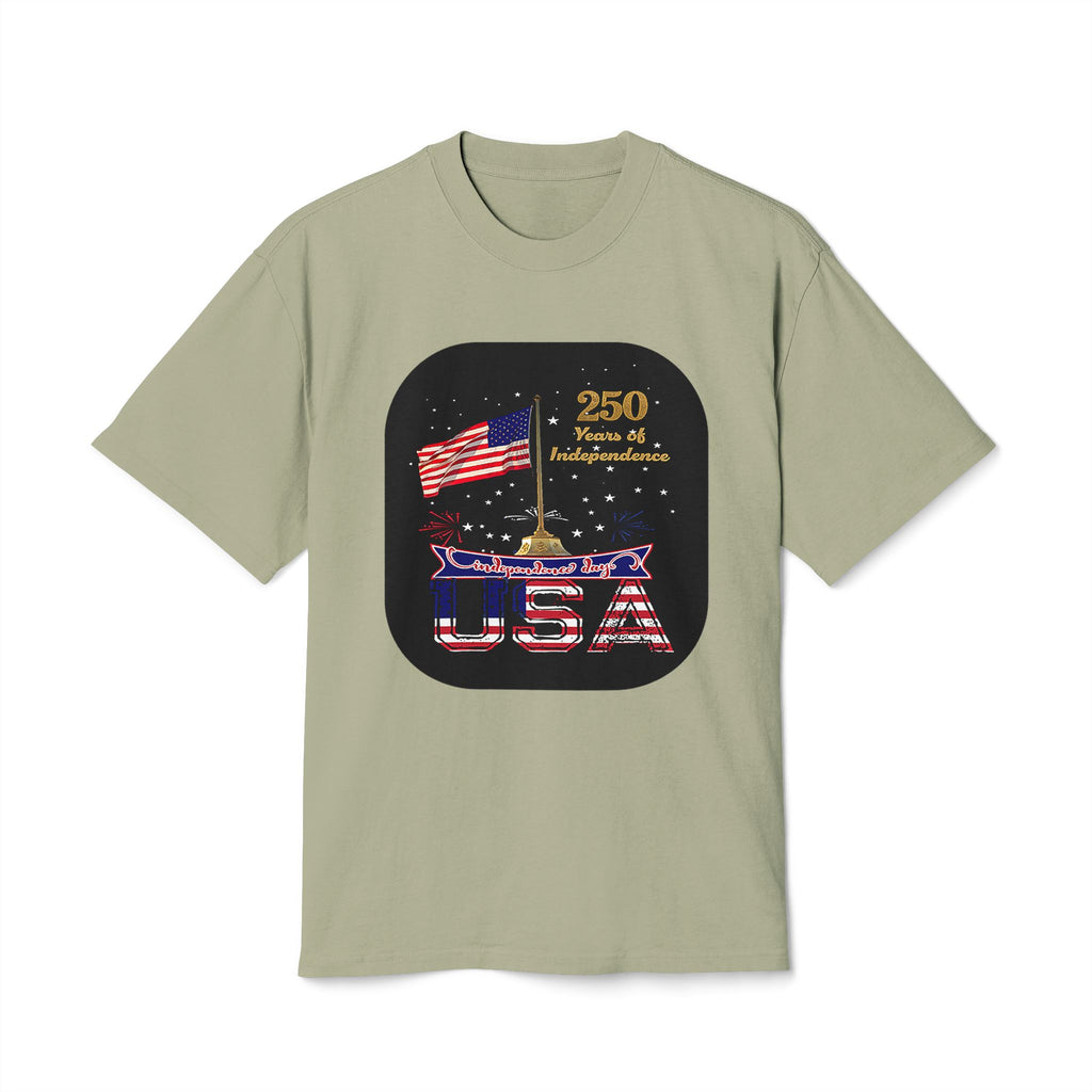 Patriotic Independence Tee — "250 Years of Independence"