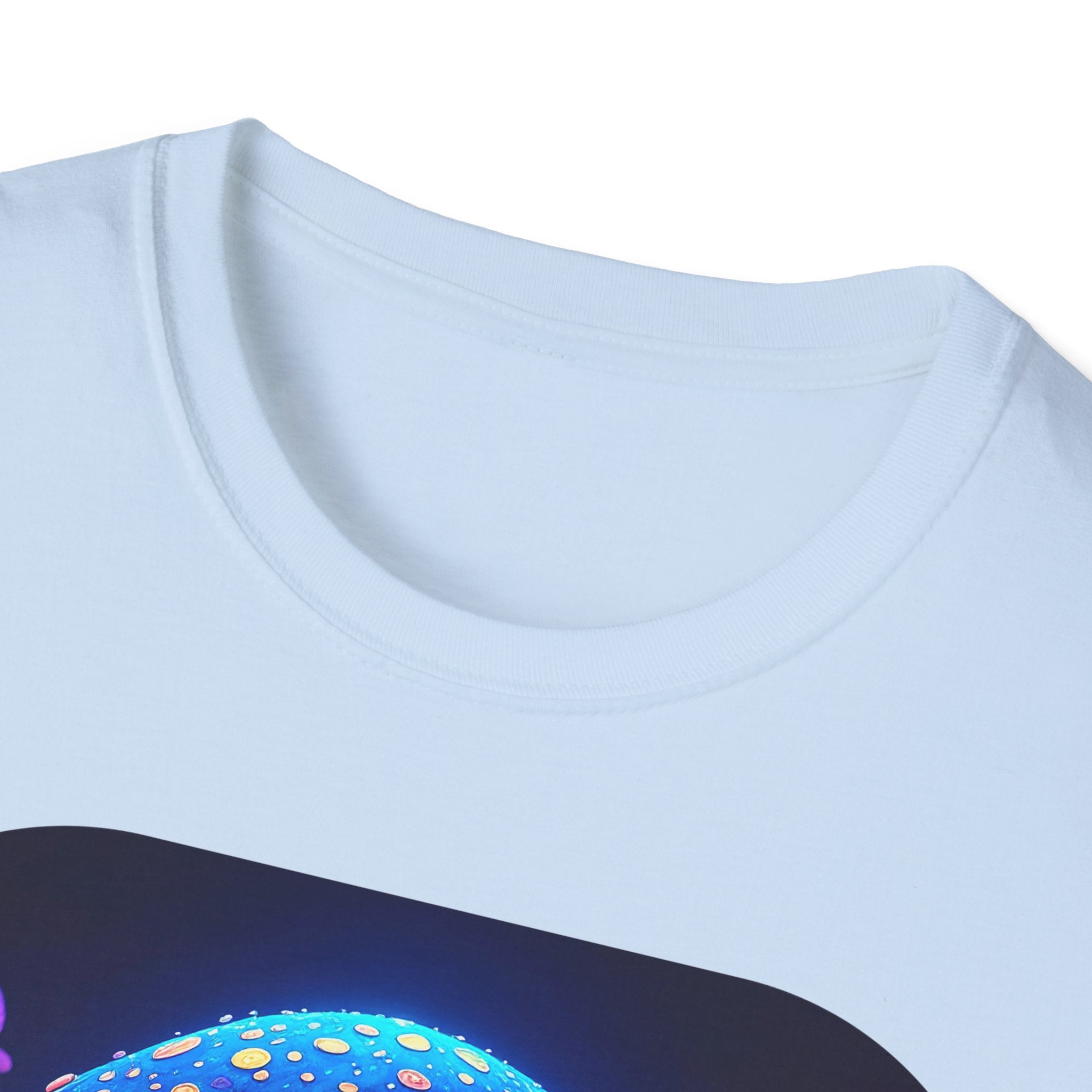Psychedelic Mushroom Nightscape T-Shirt