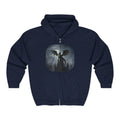Dragon Night Zip Hoodie — Gothic Fantasy Full‑Zip Sweatshirt