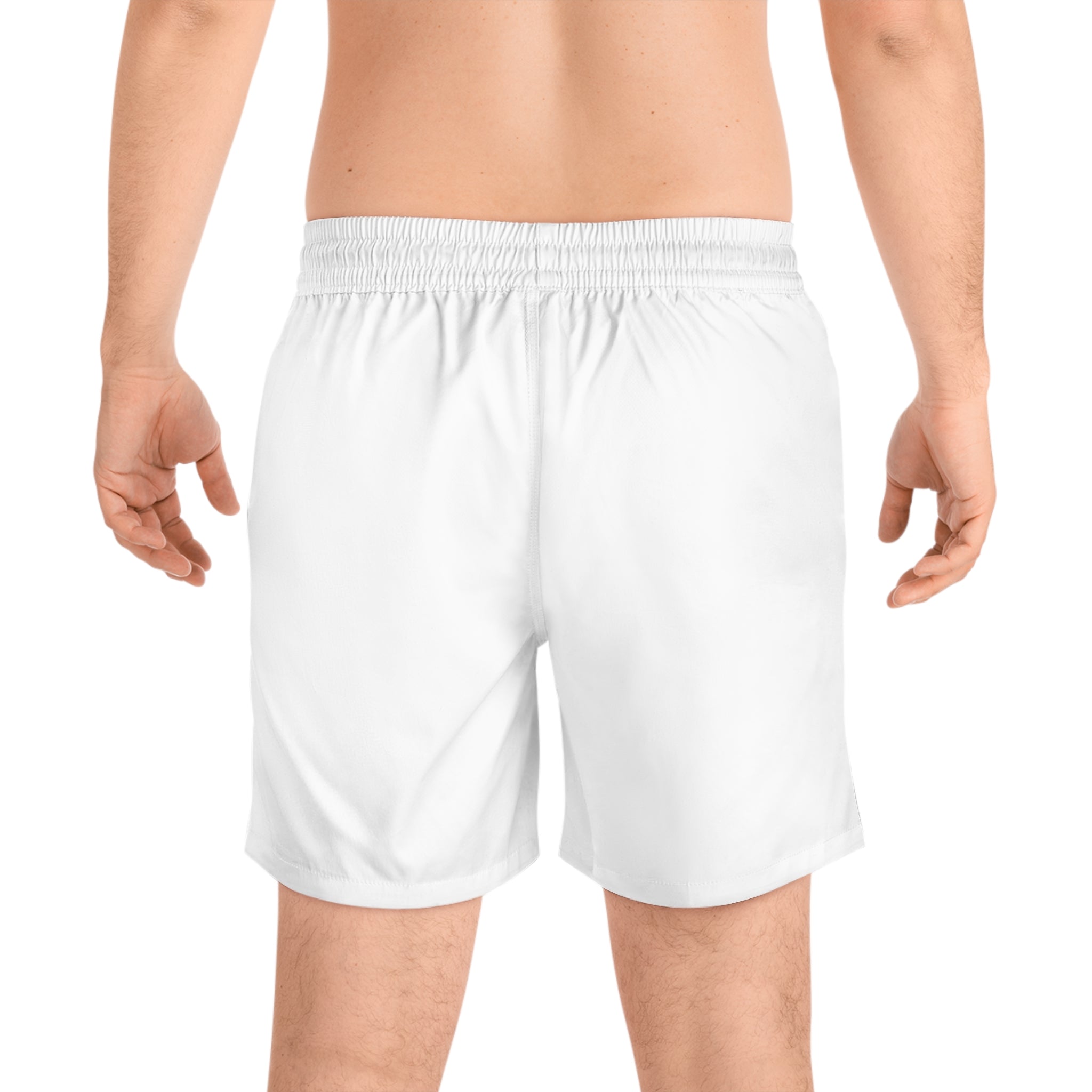 Men's Swim Shorts — Sunset Beach in a Bottle Graphic