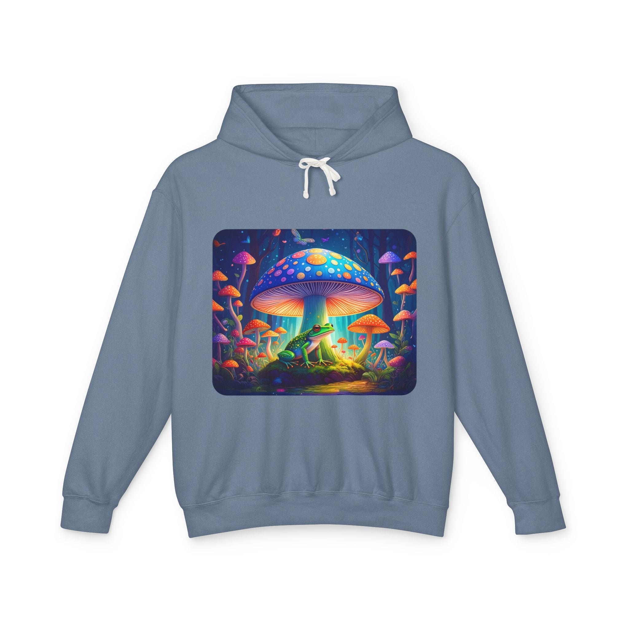 Quiet Frog & Mushroom Spectrum Hooded Sweatshirt