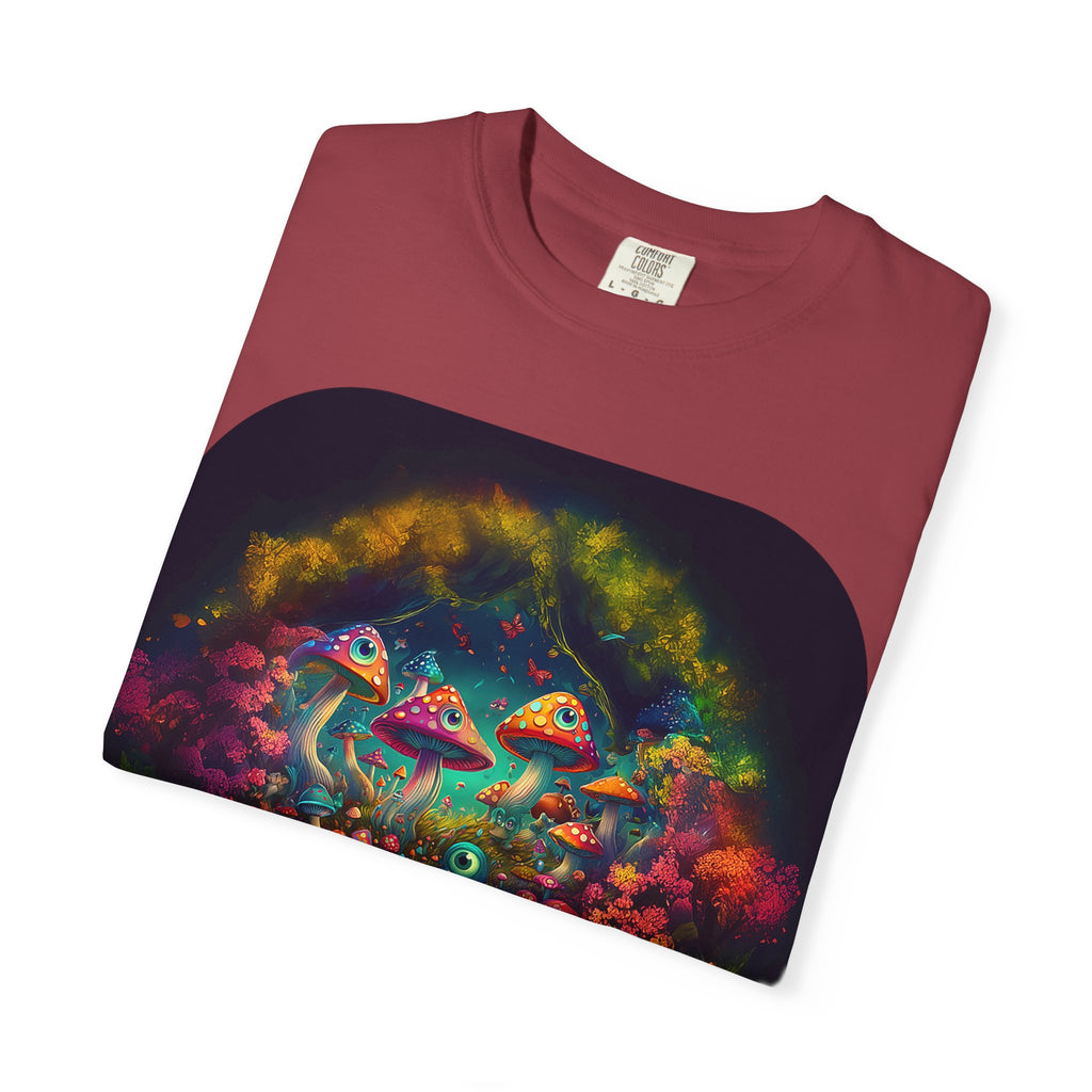 Psychedelic Mushroom Grove T-Shirt