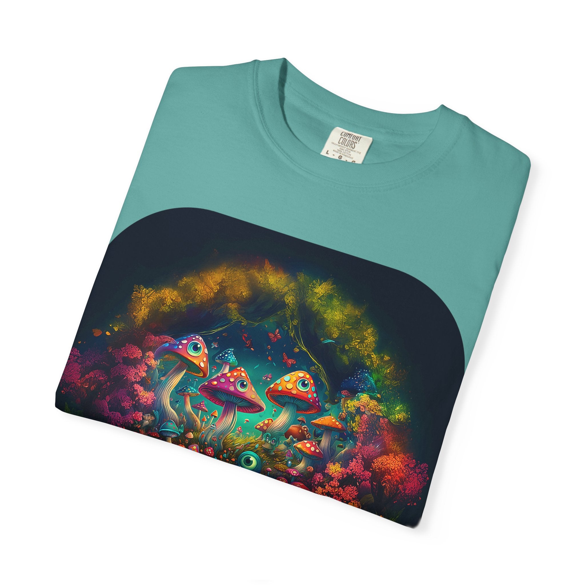 Psychedelic Mushroom Grove T-Shirt