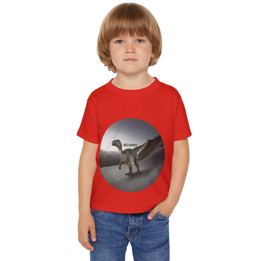 Toddler Dinosaur T‑Shirt — 'Helsaurus' Graphic Dino Tee