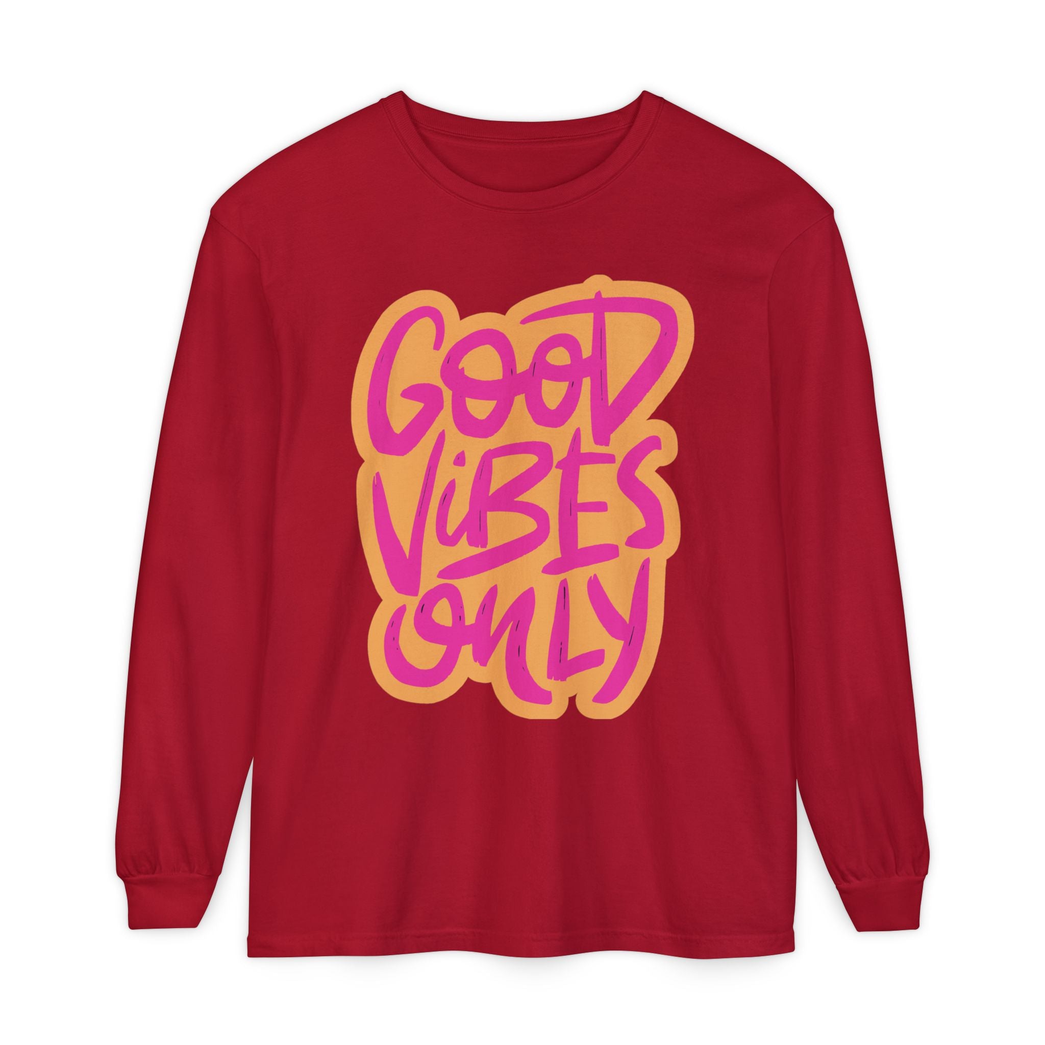 Good Vibes Only Long Sleeve Tee