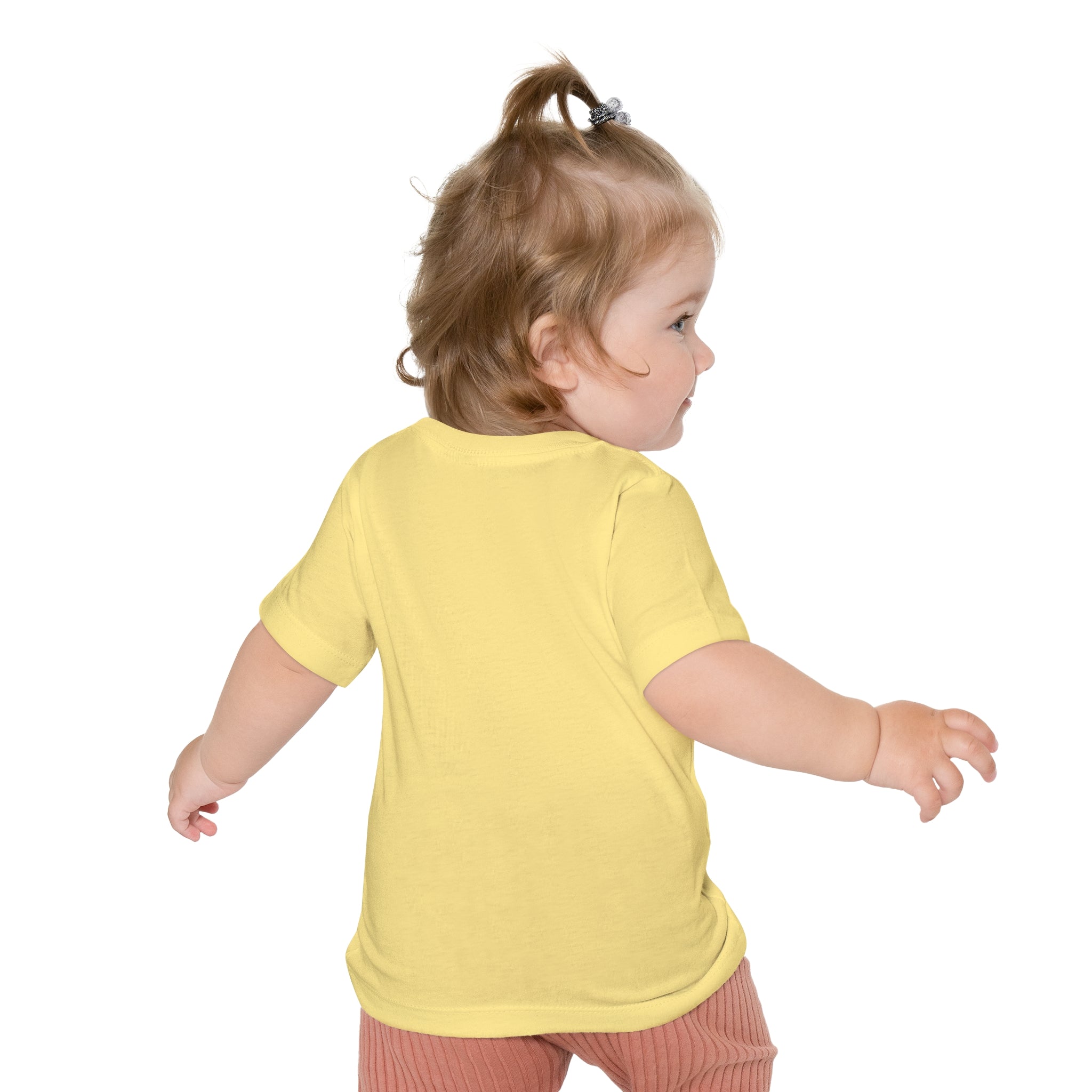 Baby T-Shirt — Forest Cub Illustration Cute Snow Leopard Print