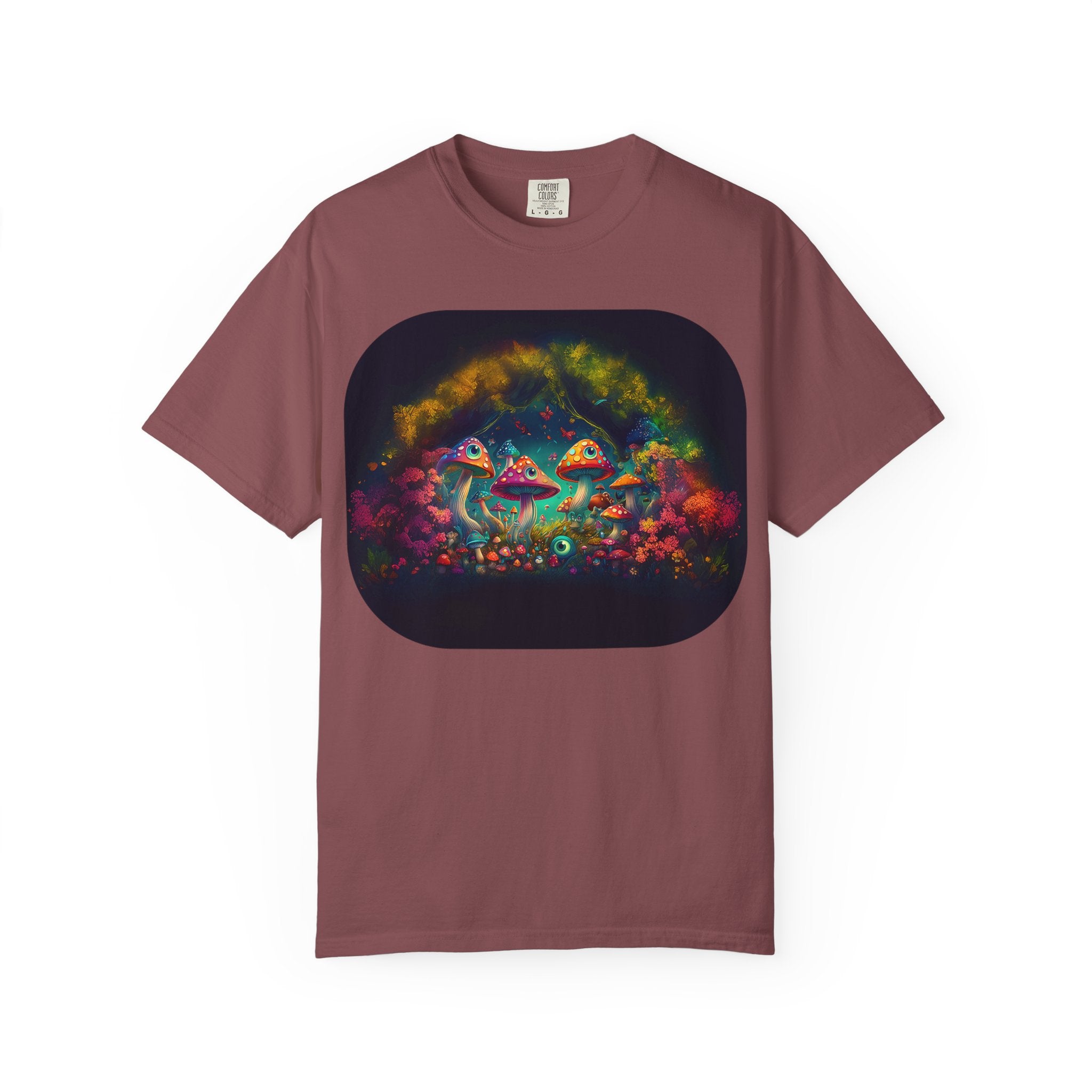 Psychedelic Mushroom Grove T-Shirt
