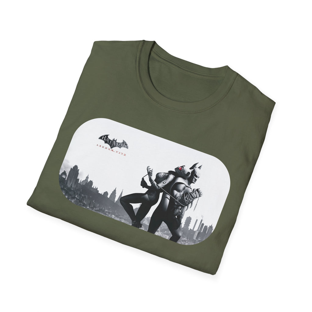 Batman & Joker Silhouette T-Shirt — Dark City Comic Graphic Tee