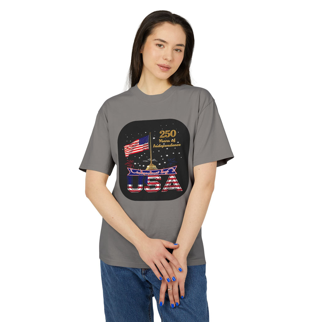 Patriotic Independence Tee — "250 Years of Independence"