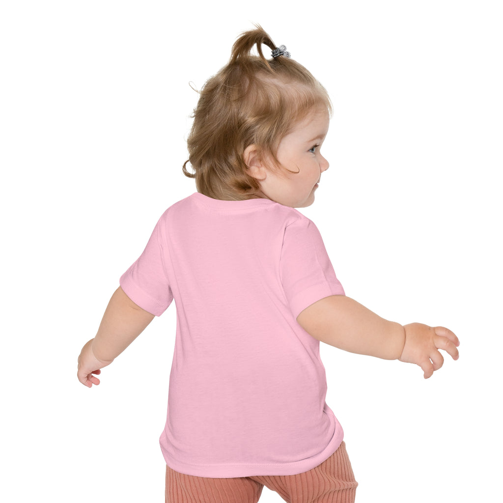 Baby T-Shirt — Forest Cub Illustration Cute Snow Leopard Print