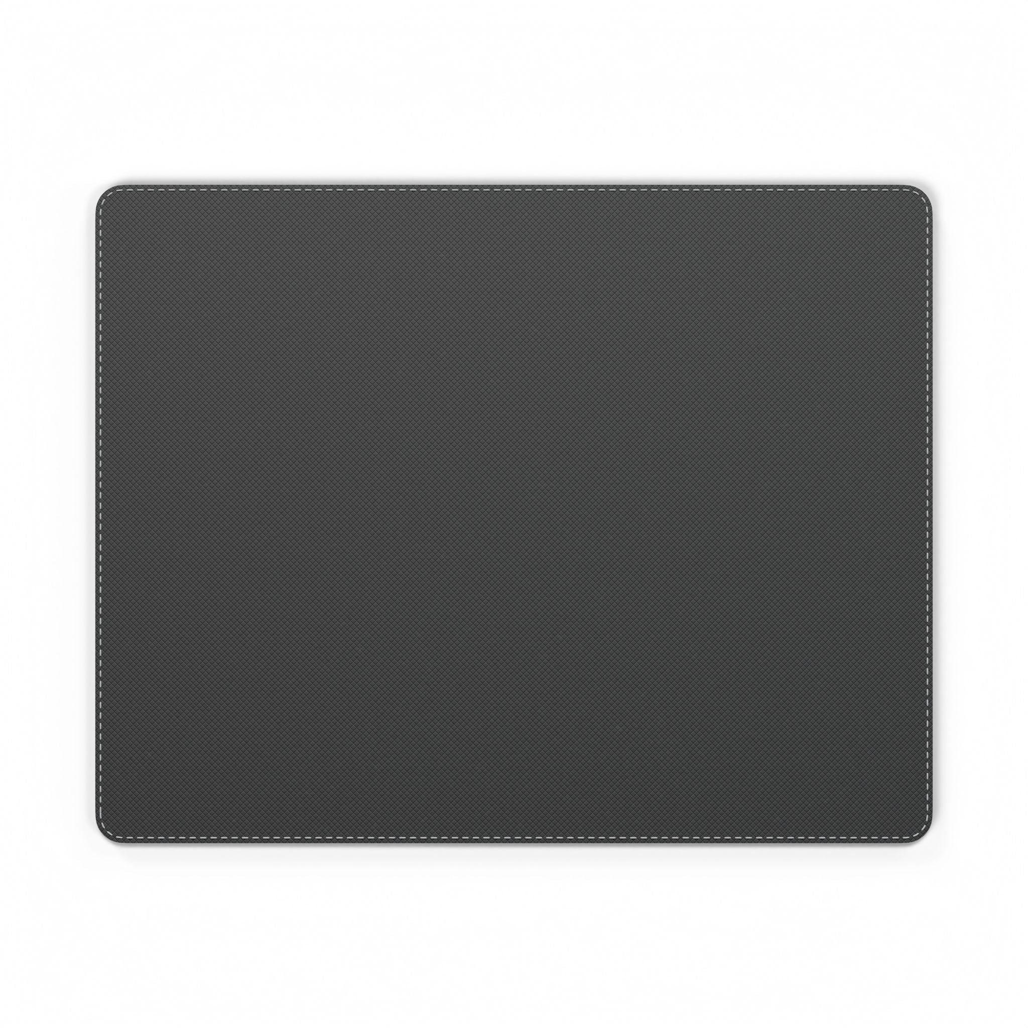 Funny Cat 'Pew Pew Madafakas' PU Leather Mouse Mat — Retro Graphic Desk Pad