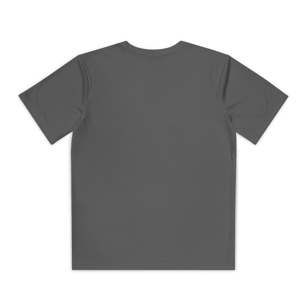 Youth Black Cat Competitor Tee — Cute Forest Kitten Graphic Shirt