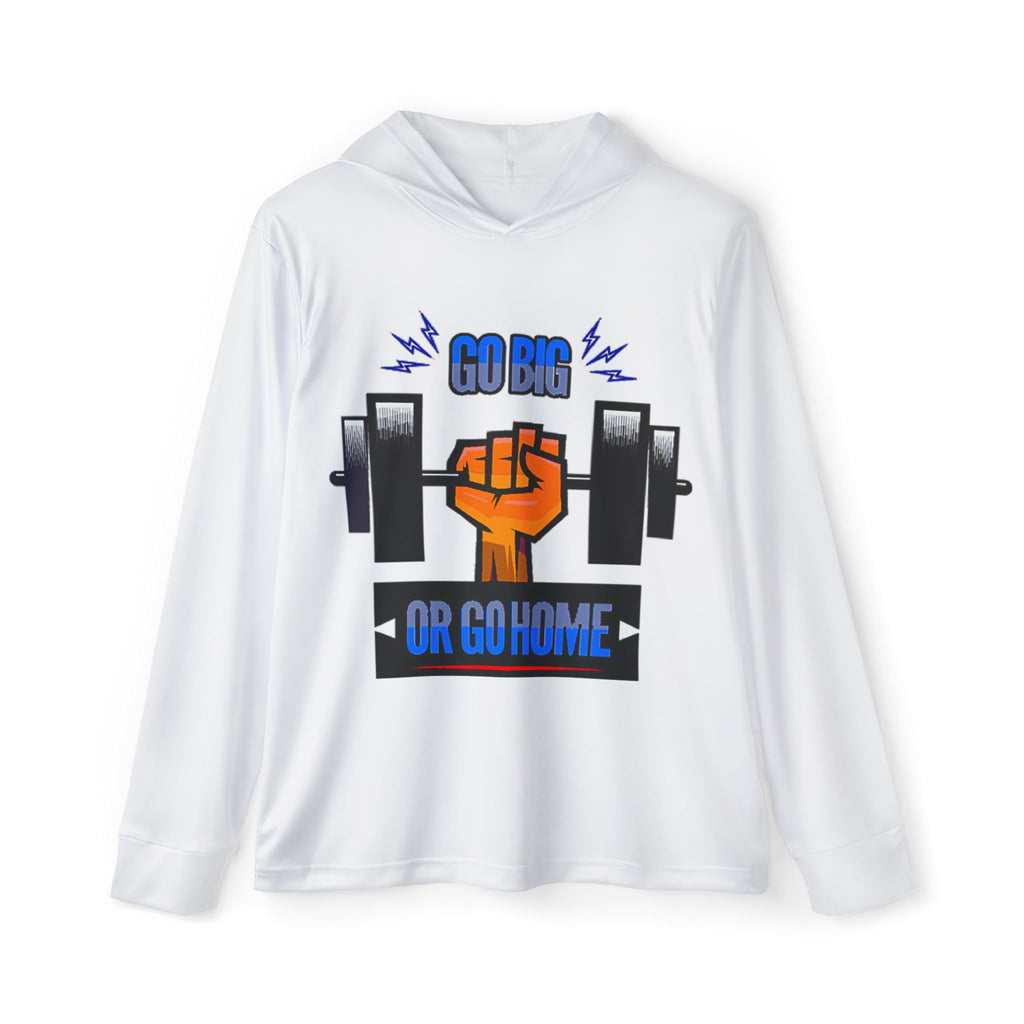 Go Big or Go Home Weightlifting Hoodie — Men's Athletic Warmup Top