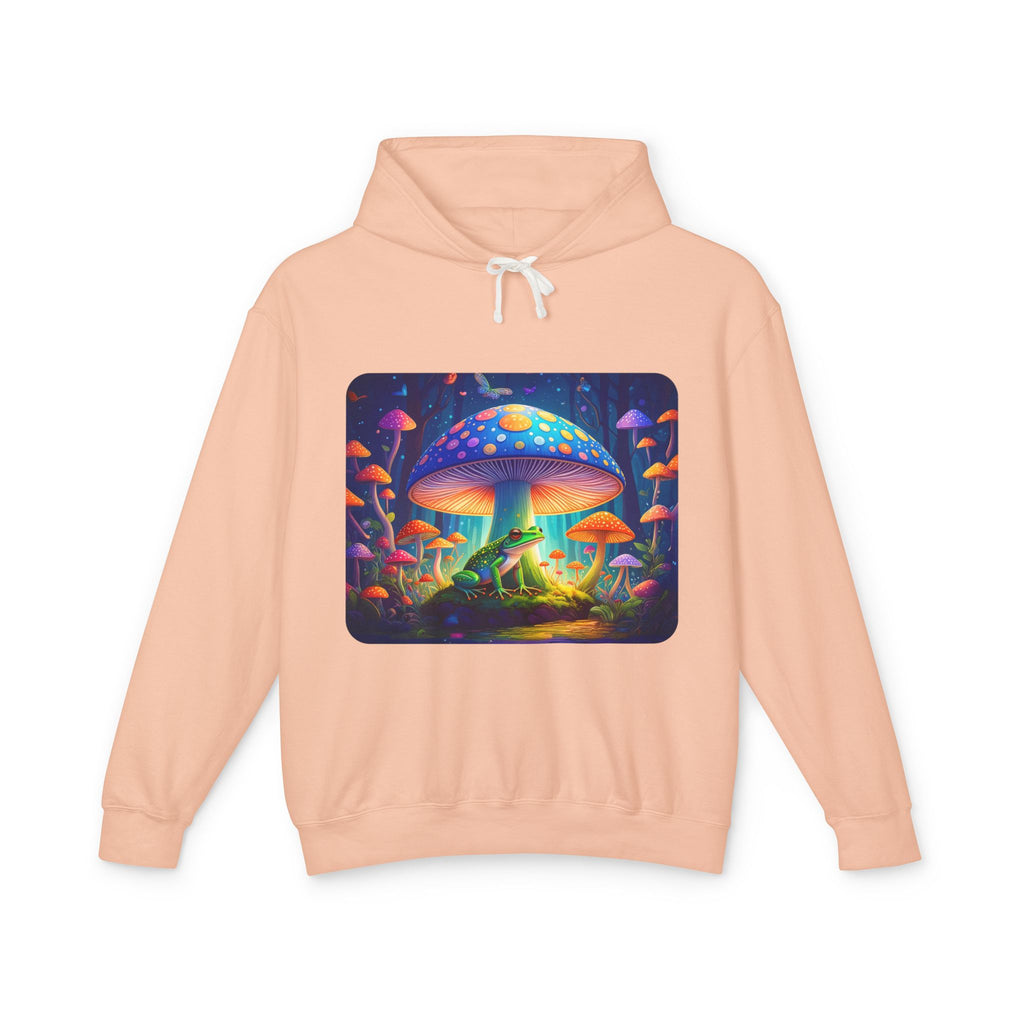 Quiet Frog & Mushroom Spectrum Hooded Sweatshirt