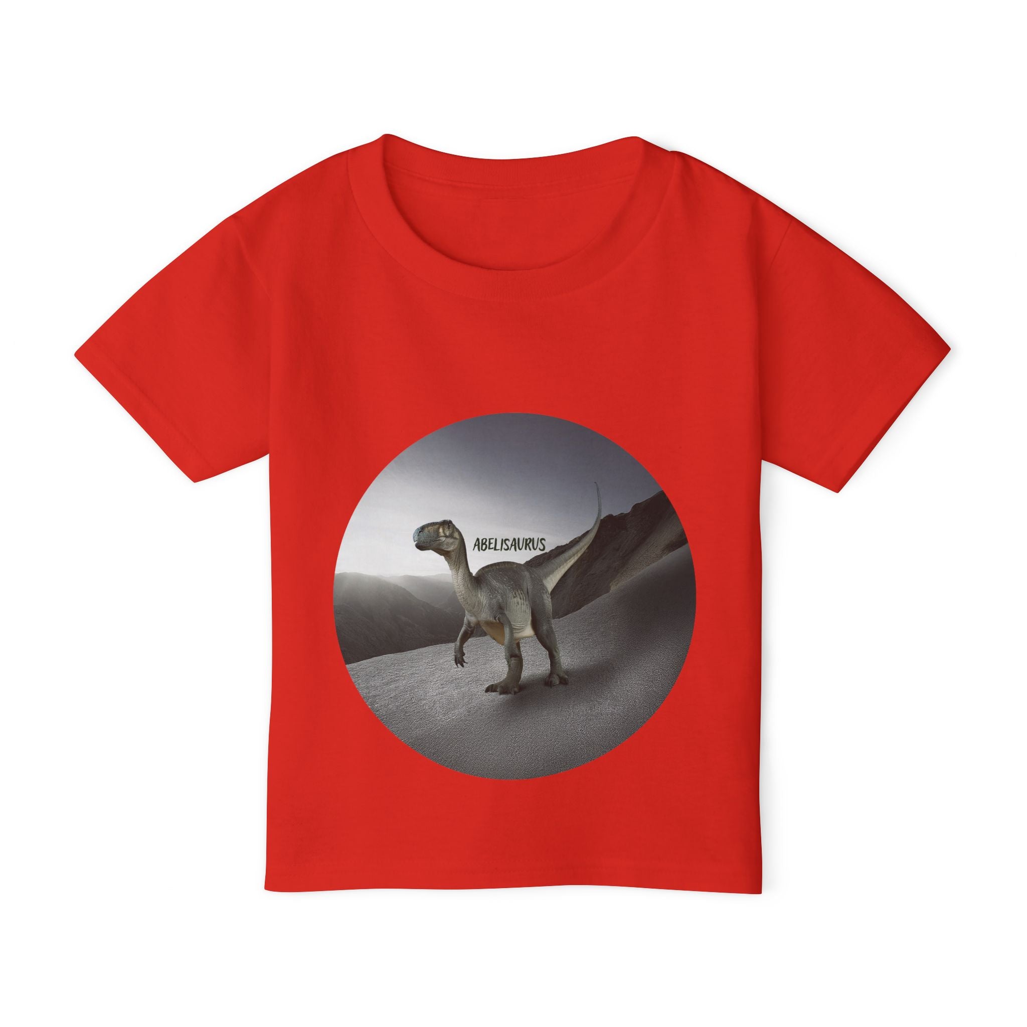 Toddler Dinosaur T‑Shirt — 'Helsaurus' Graphic Dino Tee