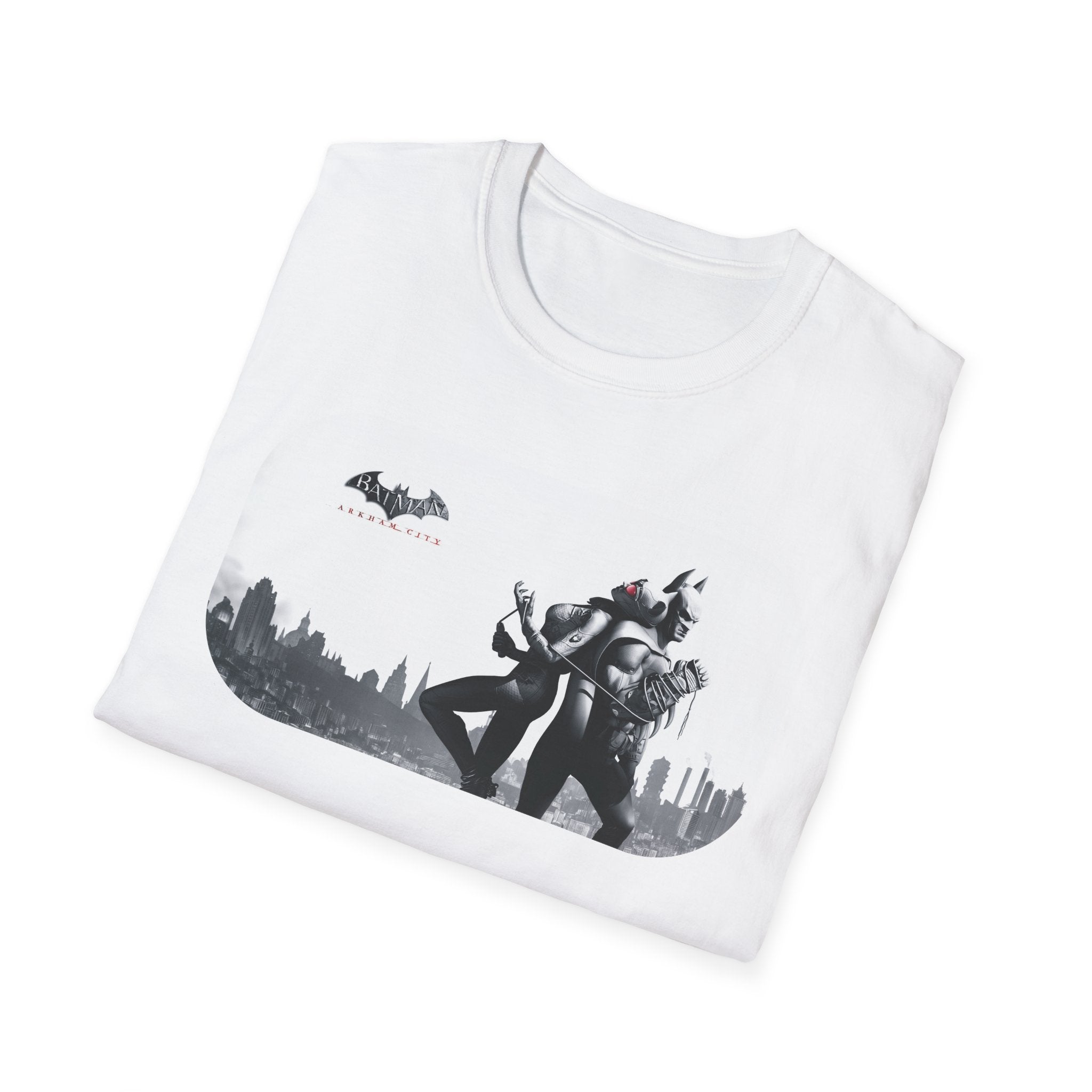 Batman & Joker Silhouette T-Shirt — Dark City Comic Graphic Tee