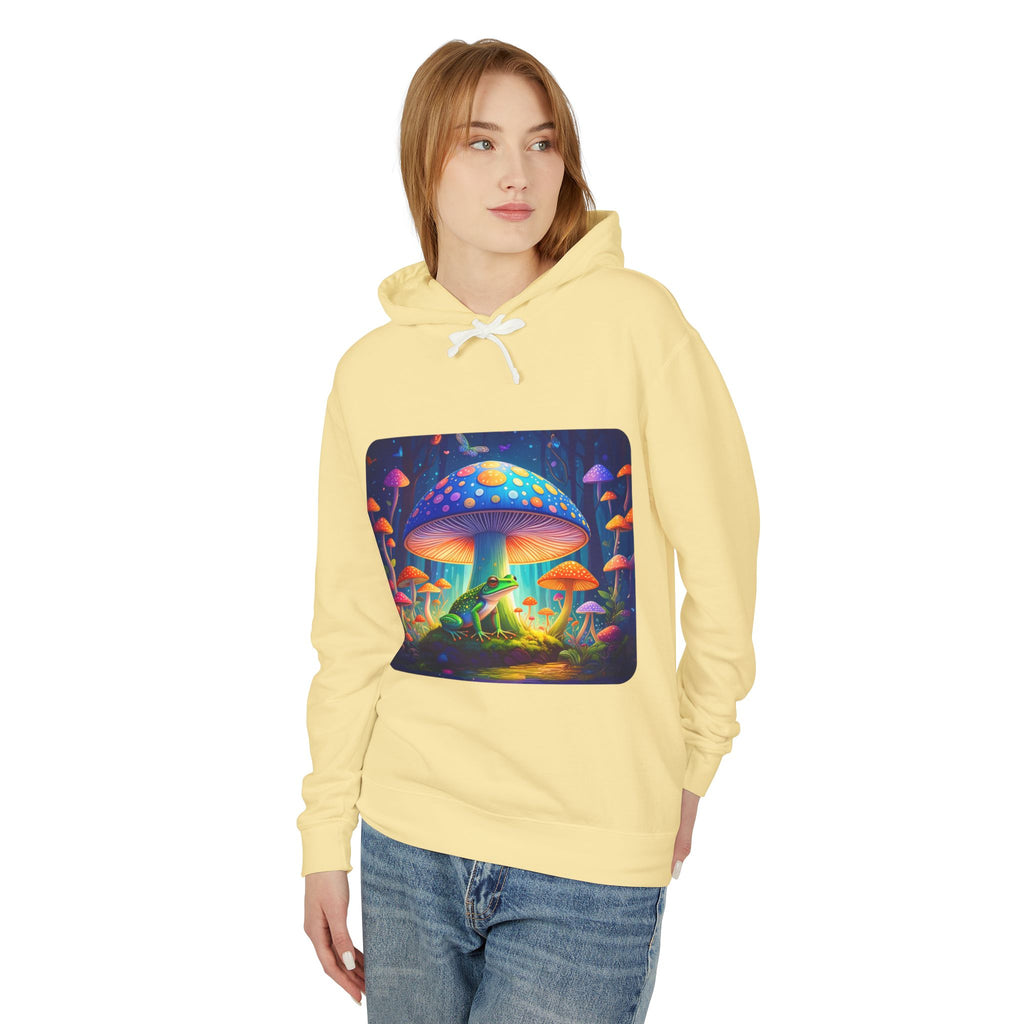 Quiet Frog & Mushroom Spectrum Hooded Sweatshirt