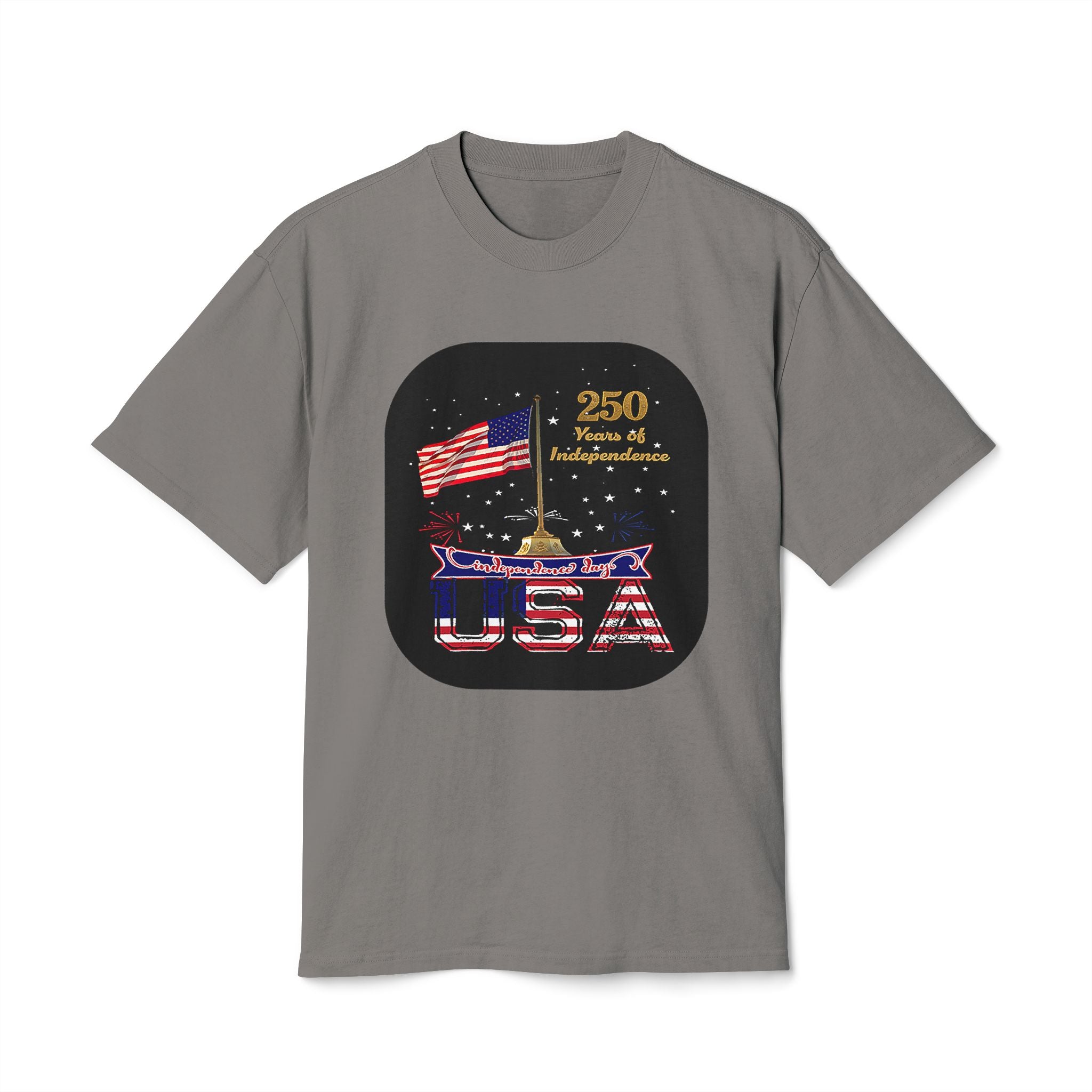 Patriotic Independence Tee — "250 Years of Independence"