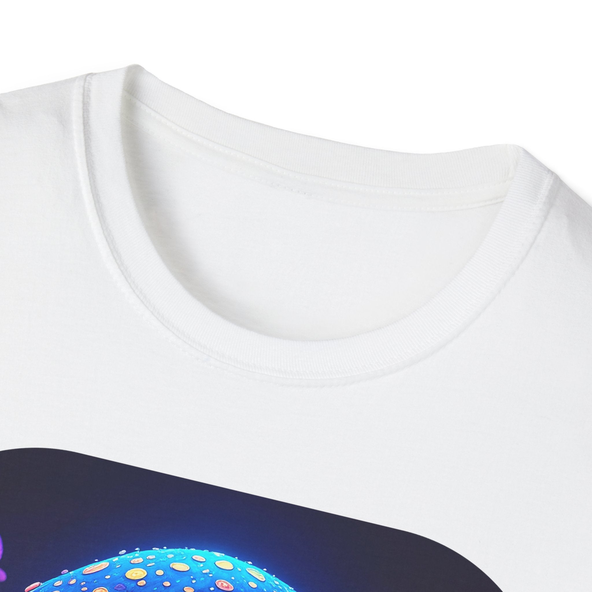 Psychedelic Mushroom Nightscape T-Shirt