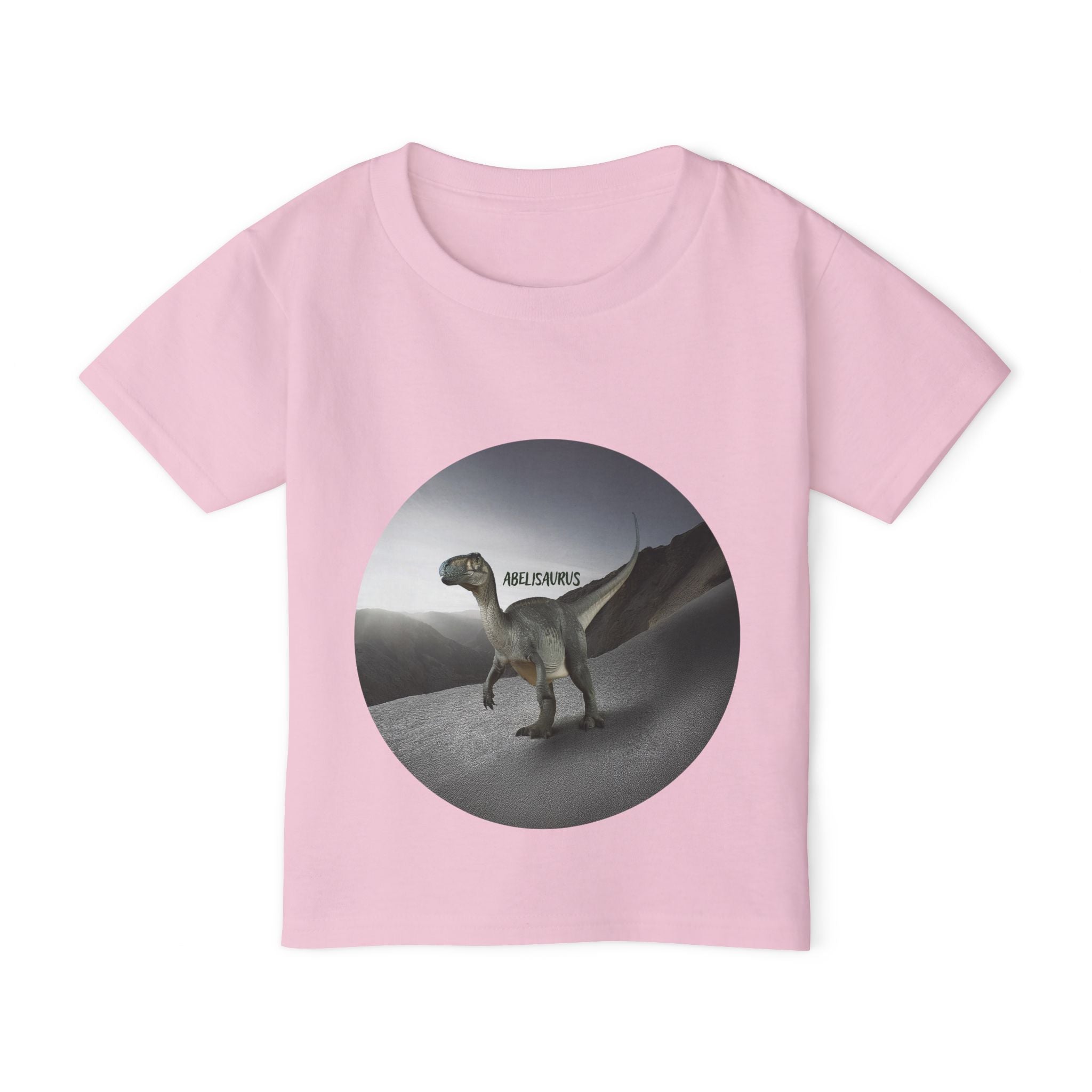 Toddler Dinosaur T‑Shirt — 'Helsaurus' Graphic Dino Tee