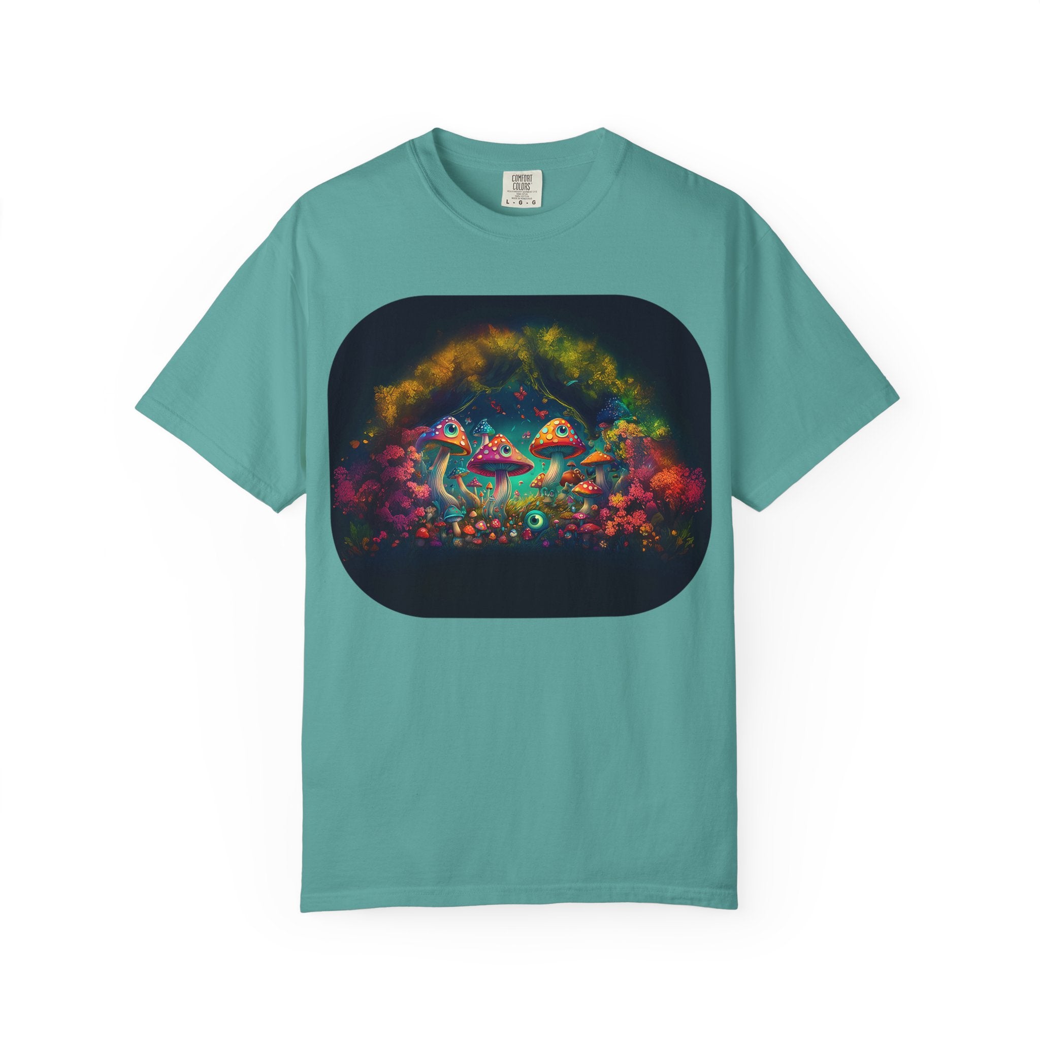 Psychedelic Mushroom Grove T-Shirt