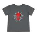 Spider Mask Toddler Tee — Cute Web Hero Graphic Shirt