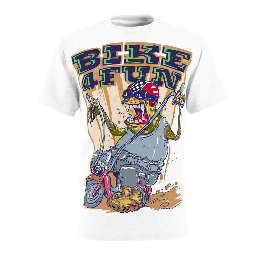 Bike 4 Fun T‑Shirt — Vintage Crazy Biker Graphic Tee